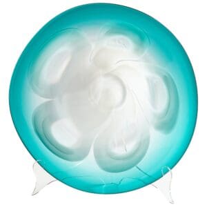 Flower Power Plate | Blue - Small