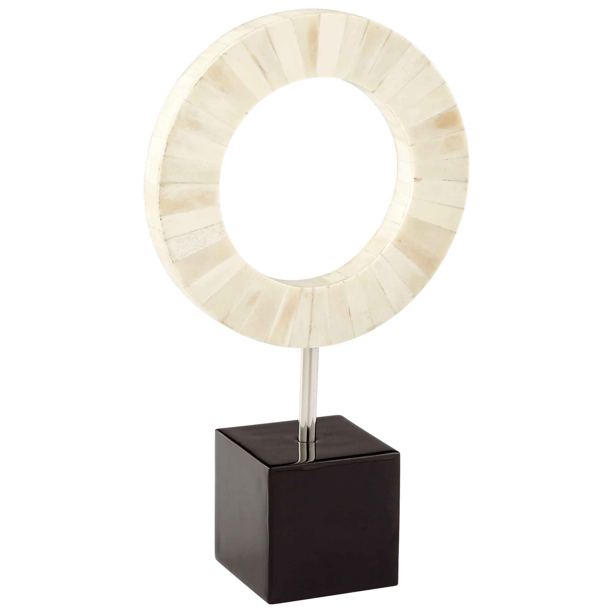 Olympian Sculpture | Bone And Black - Small