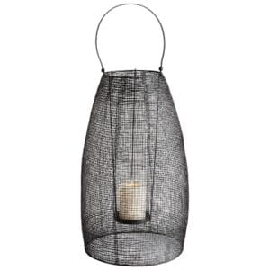 Gauze Candleholder | Graphite - Large