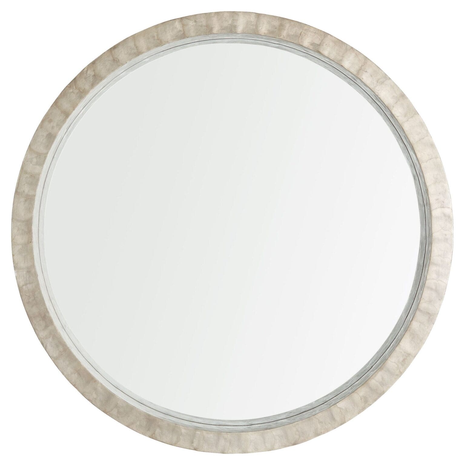 Triton Round Mirror Designed by J Kent Martin | Taupe – Large - Cyan Design