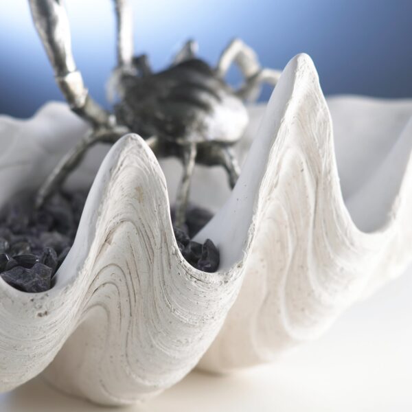 Cyan Design Shell Clam Shell Bowl | White - Cyan Design
