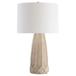 Camden Table Lamp Designed by J Kent Martin |  Beige