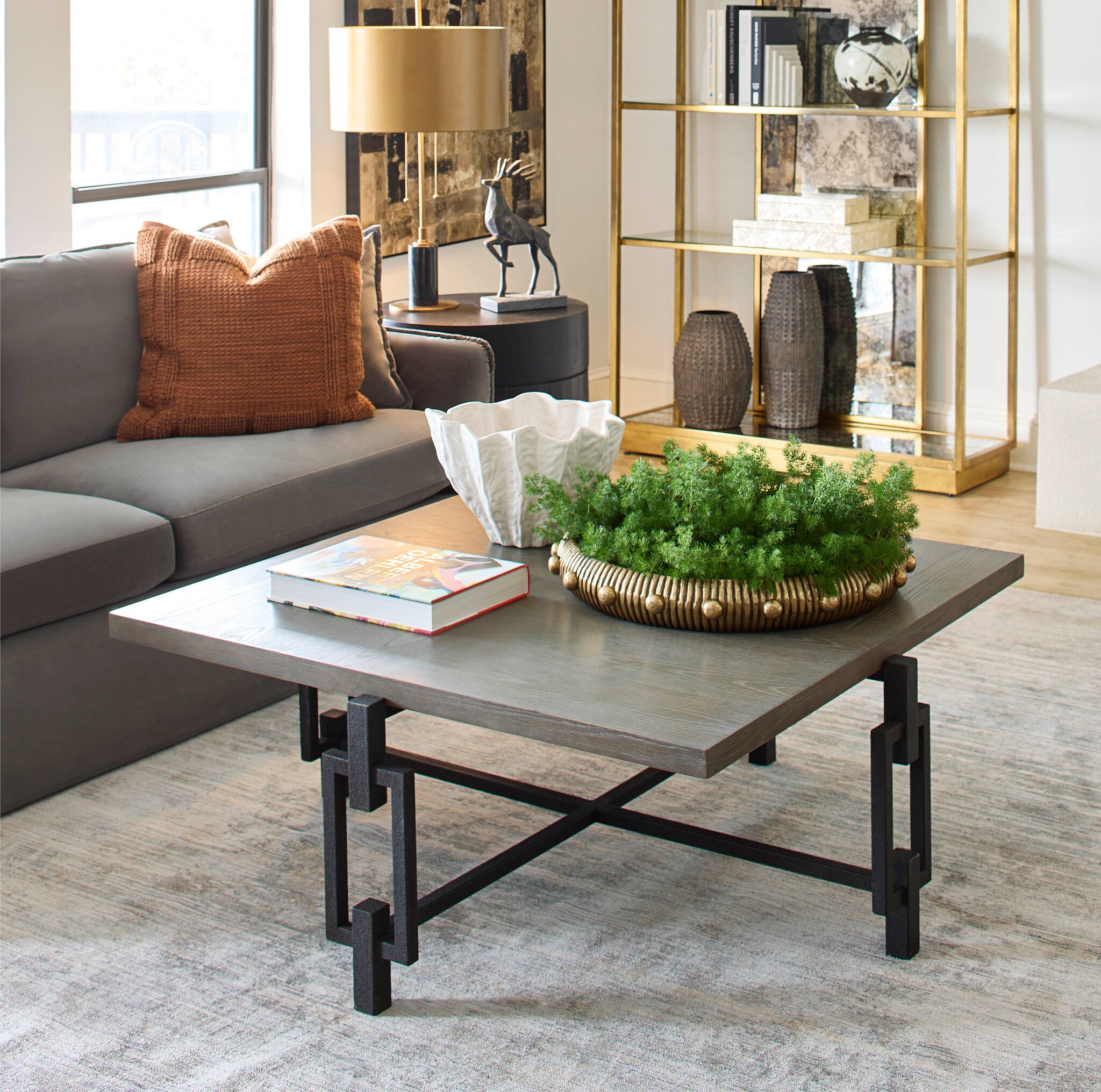 Hirco Sculpture Designed by J Kent Martin | Antique Pewter - Image 5