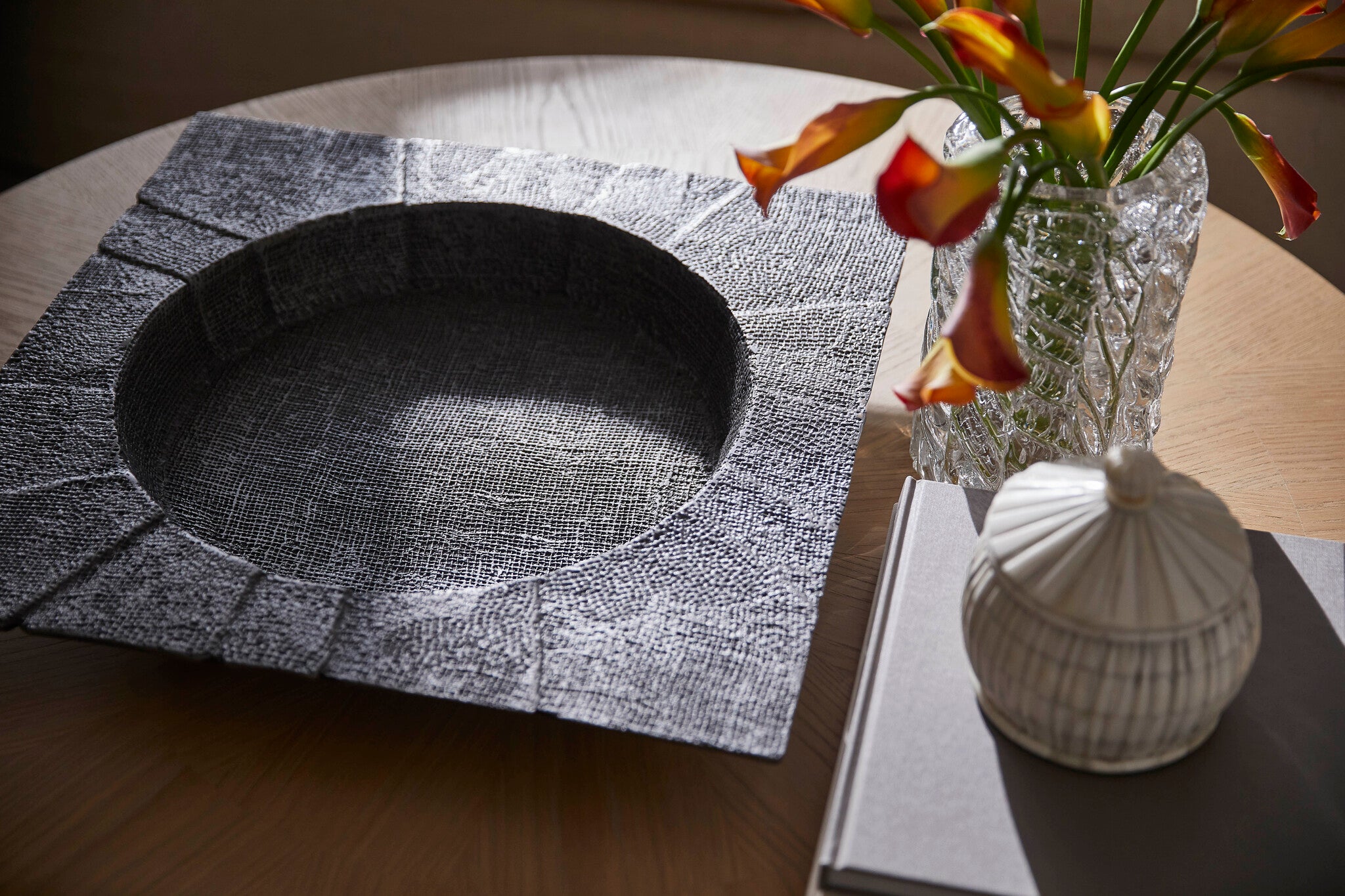 Baxter Tray Designed by J Kent Martin | Antique Pewter - Small - Image 8