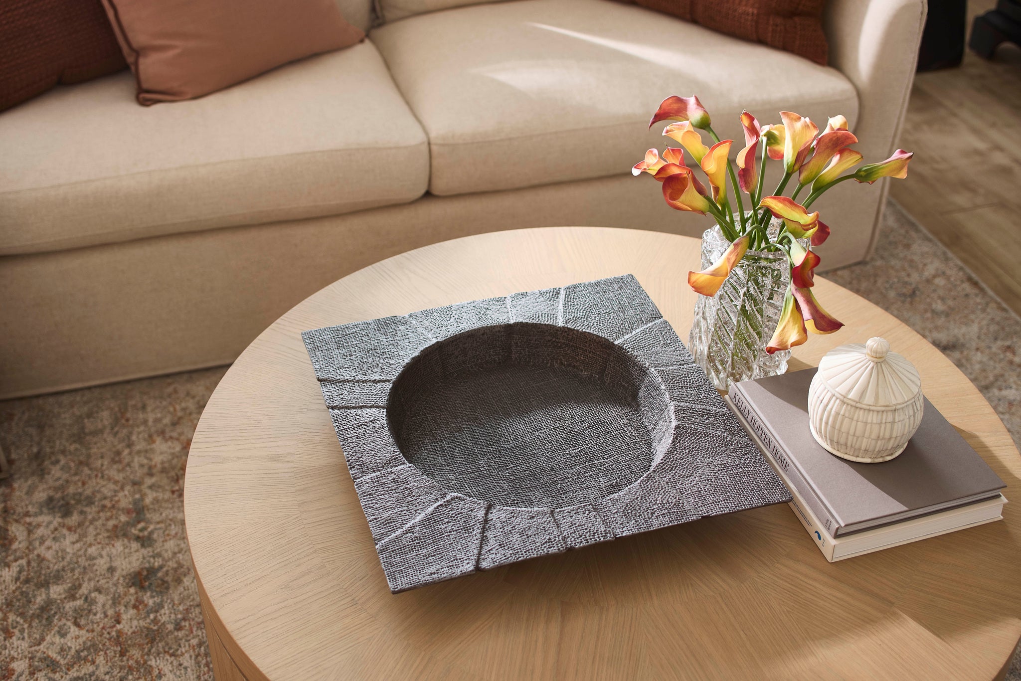 Baxter Tray Designed by J Kent Martin | Antique Pewter - Small - Image 9