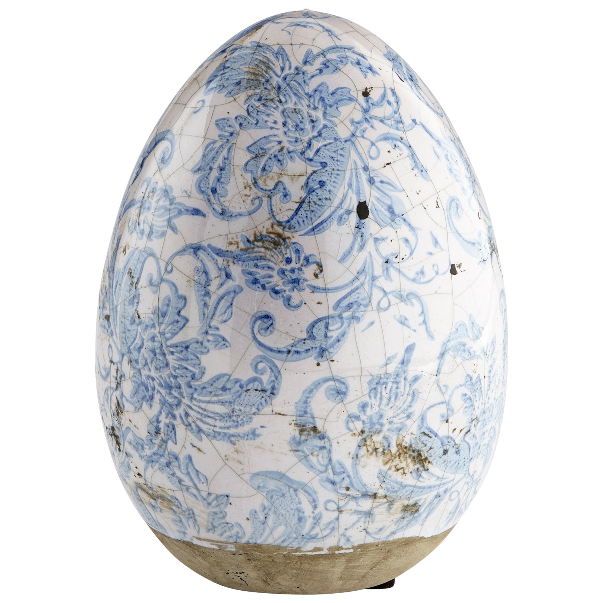 Hatch Sculpture | Blue And White - Large