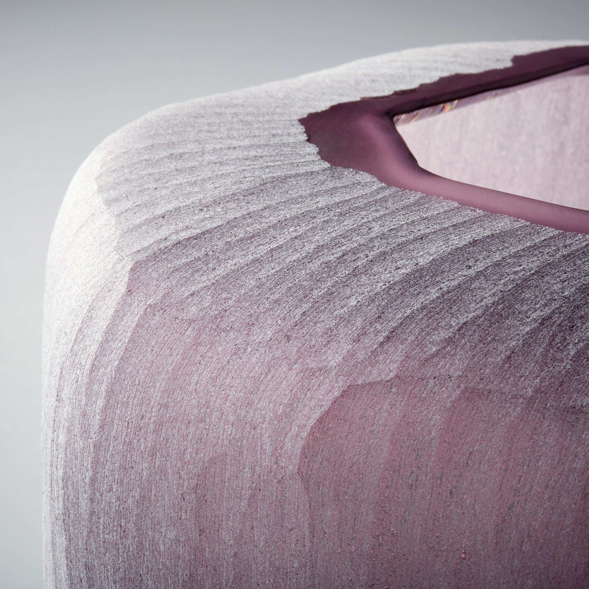 Vervain Vase | Textured Plum - Large - Image 2