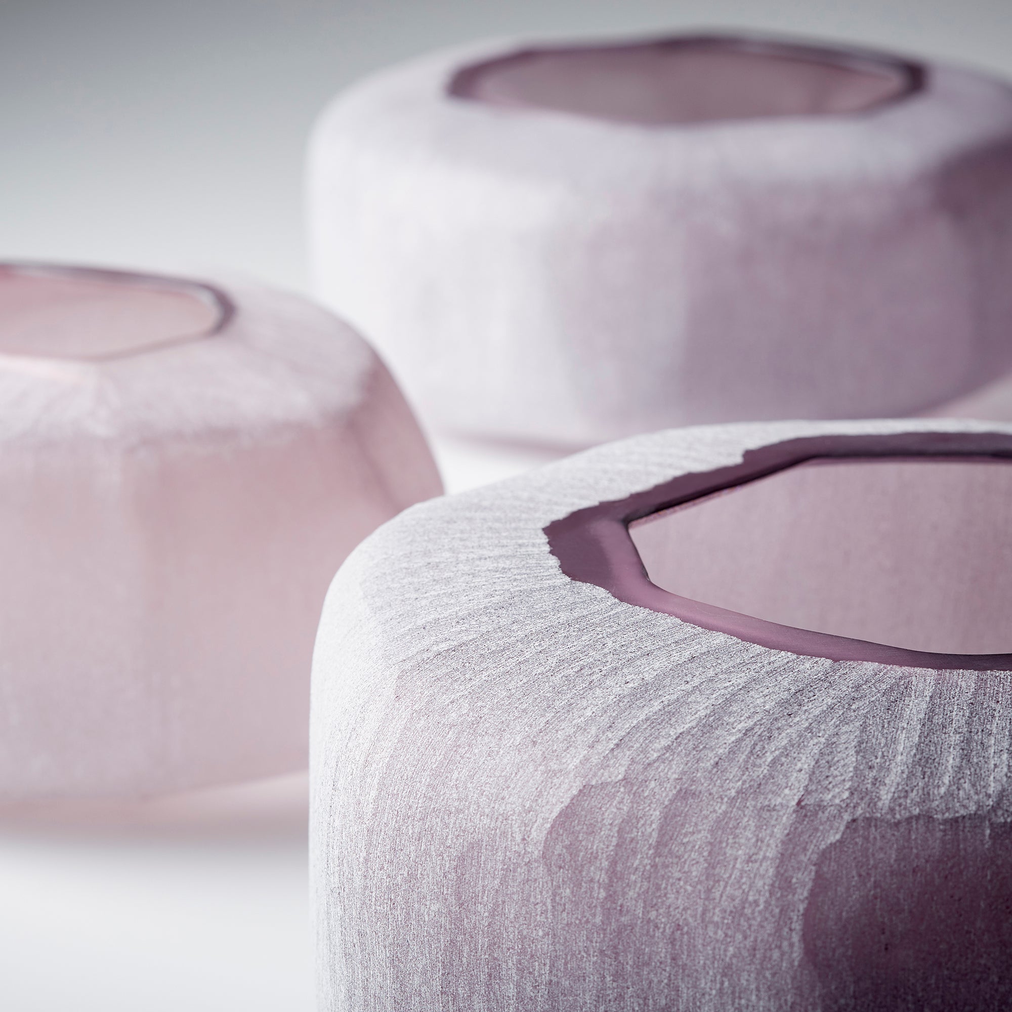 Vervain Vase | Textured Plum - Large - Image 3