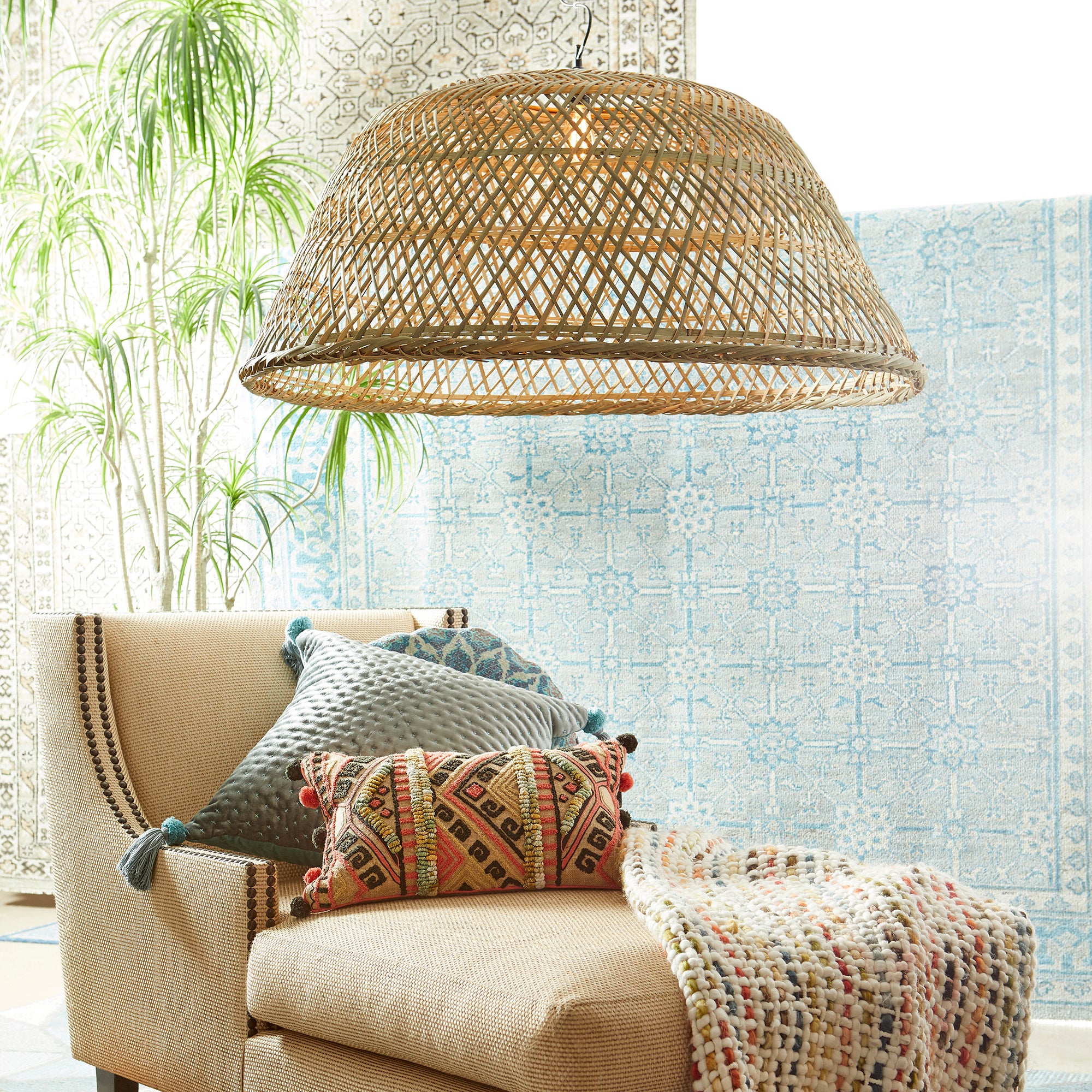 Vessel Pendant 1-Light | Bamboo - Image 5
