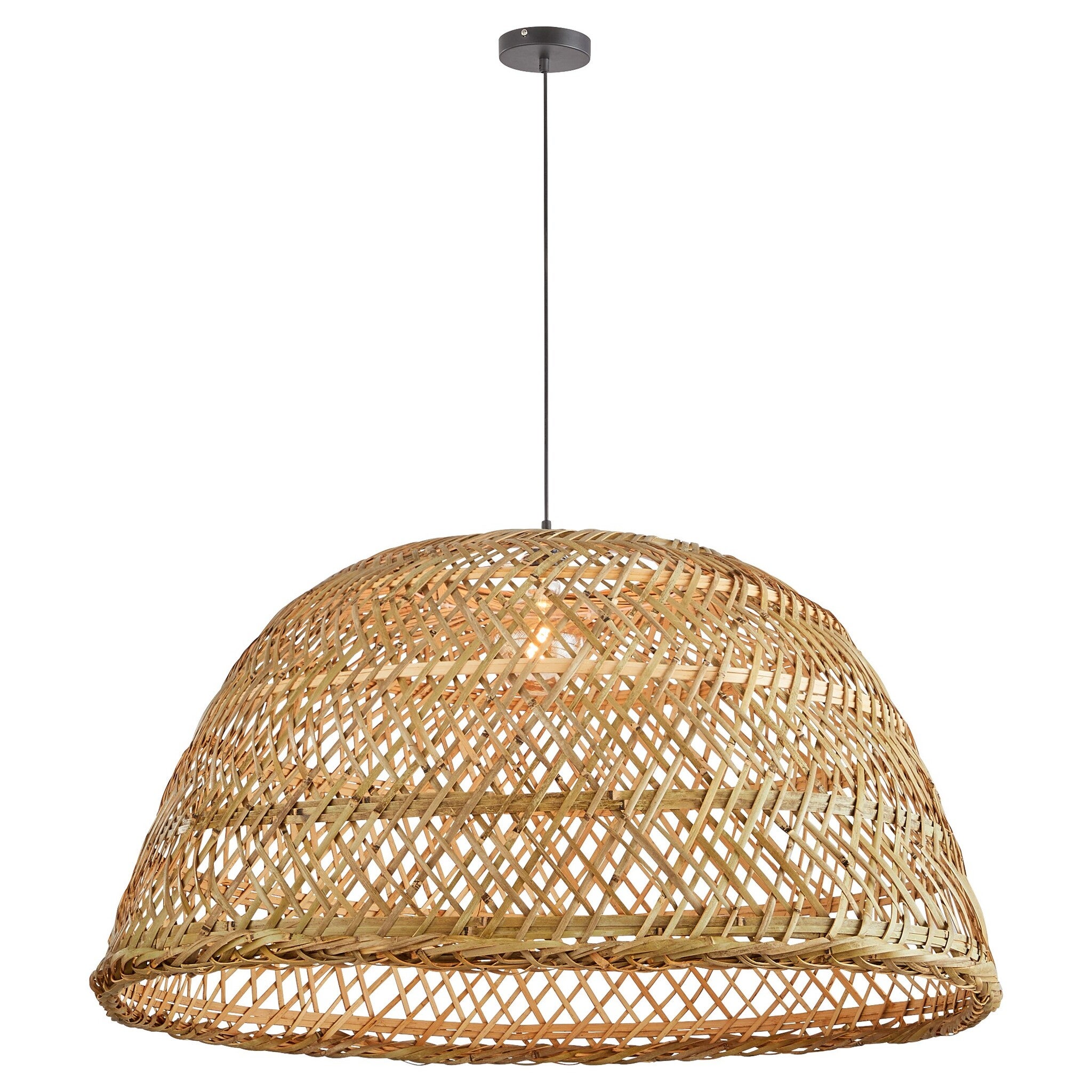 Vessel Pendant 1-Light | Bamboo