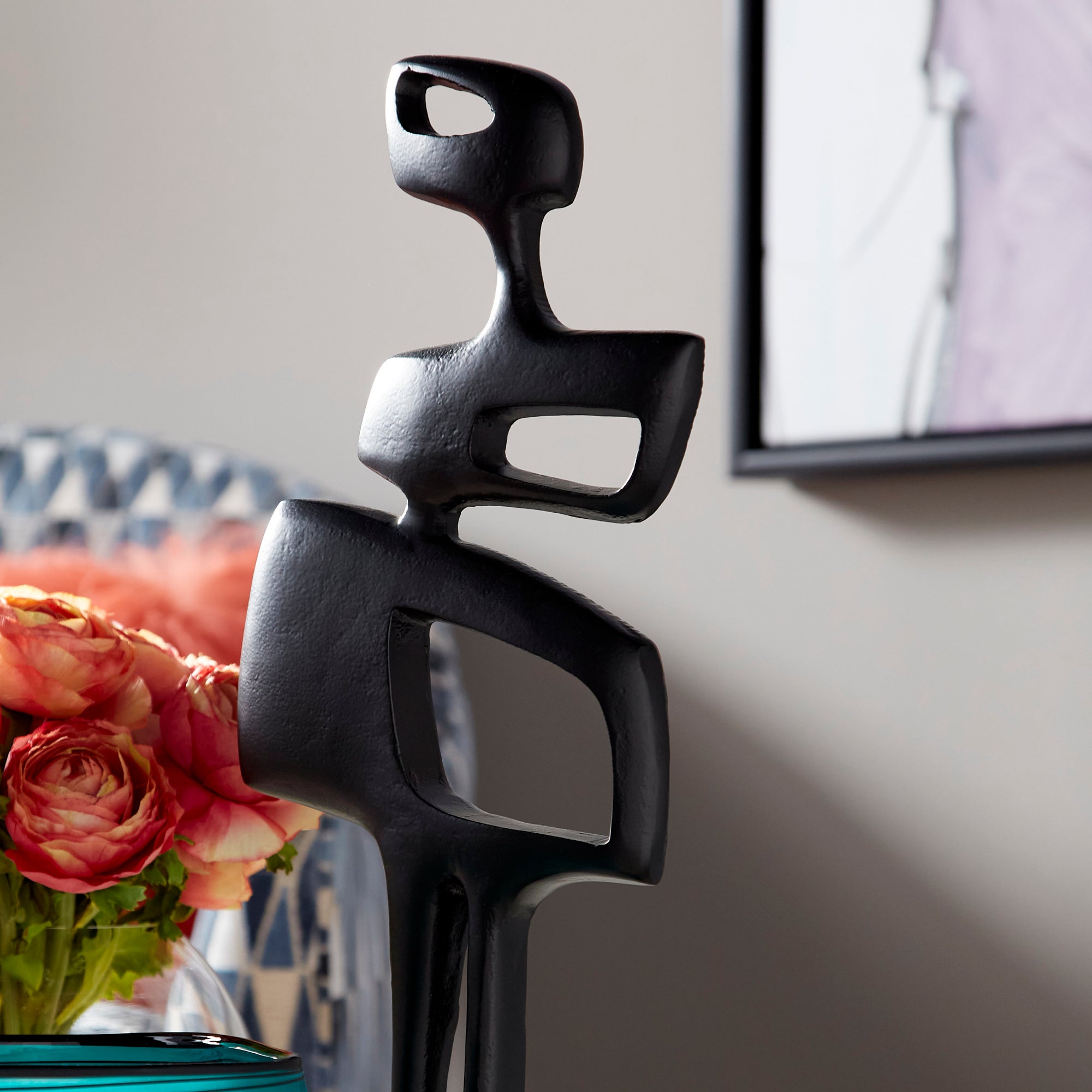 Rossastri Sculpture | Matte Black - Image 5