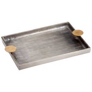 Obscura Tray | Silver And Gold - Small