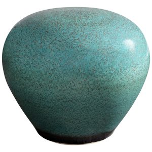 Native Gloss Stool | Turquoise Glaze