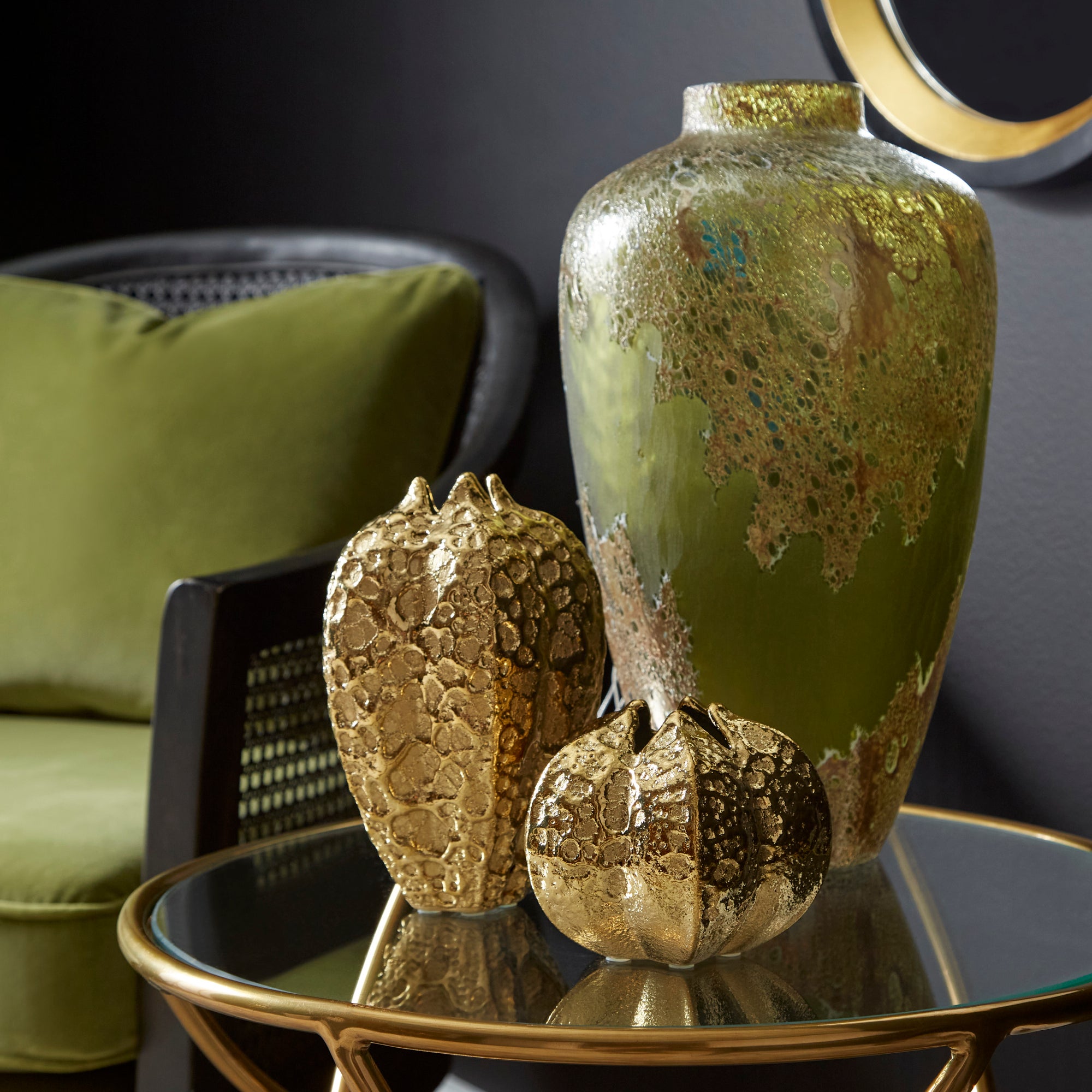 Alkali Vase | Forest Stone - Medium - Image 10