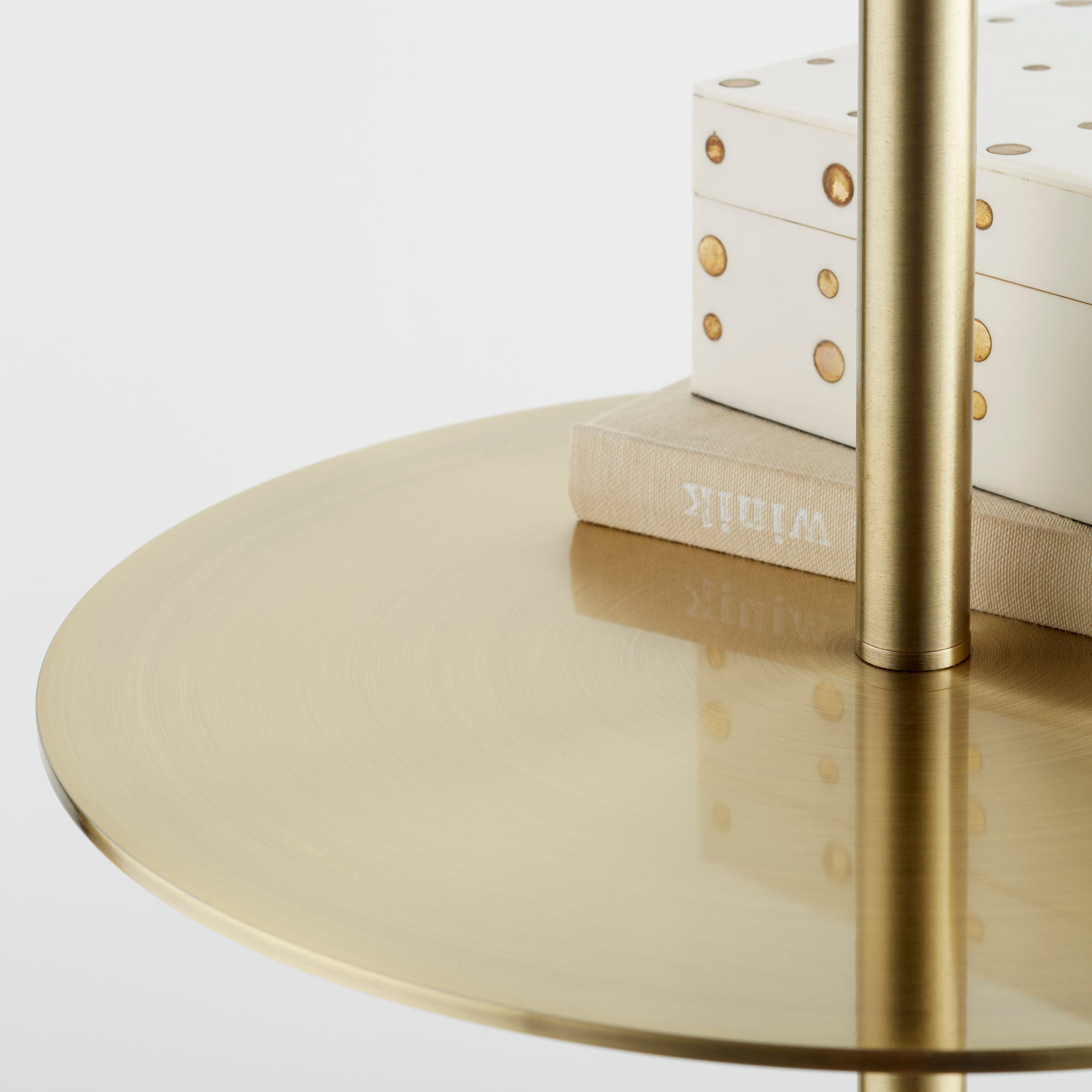 Peplum Floor Lamp | Brass - Image 2