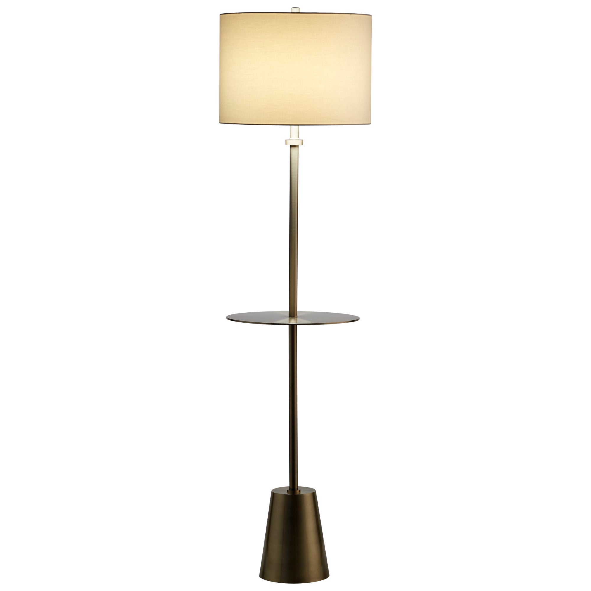 Peplum Floor Lamp | Brass - Image 5