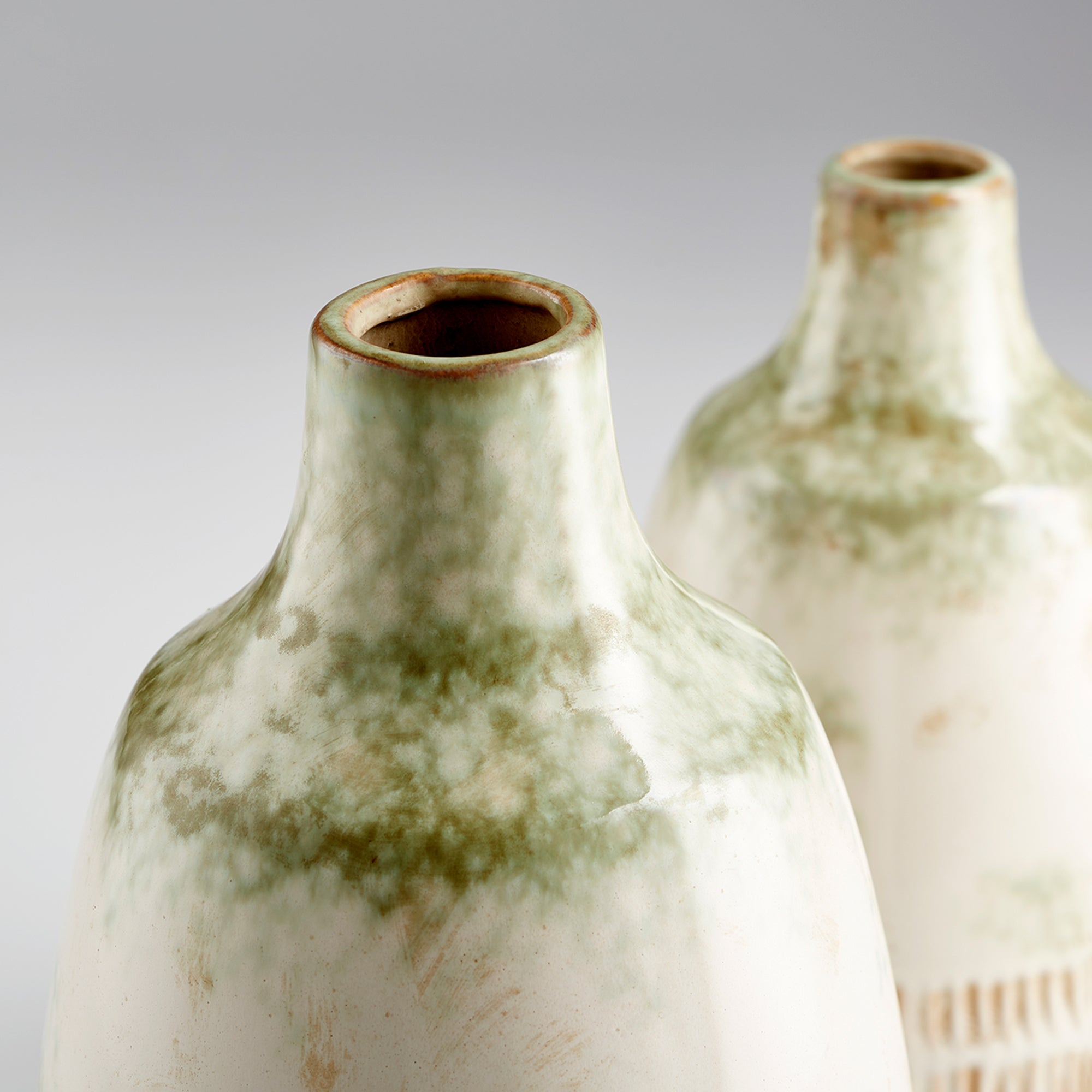 Yukon Vase | Olive Pearl Glaze - Small - Image 4