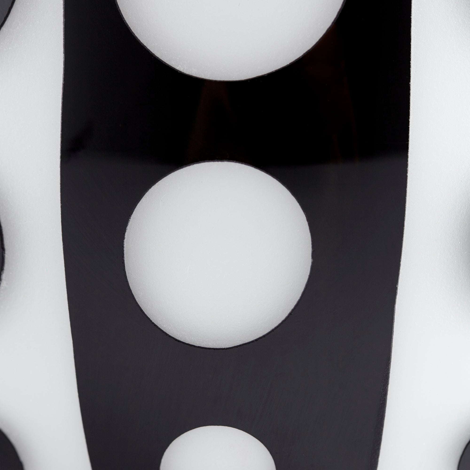 Petroglyph Vase | Black And White - Medium - Image 2
