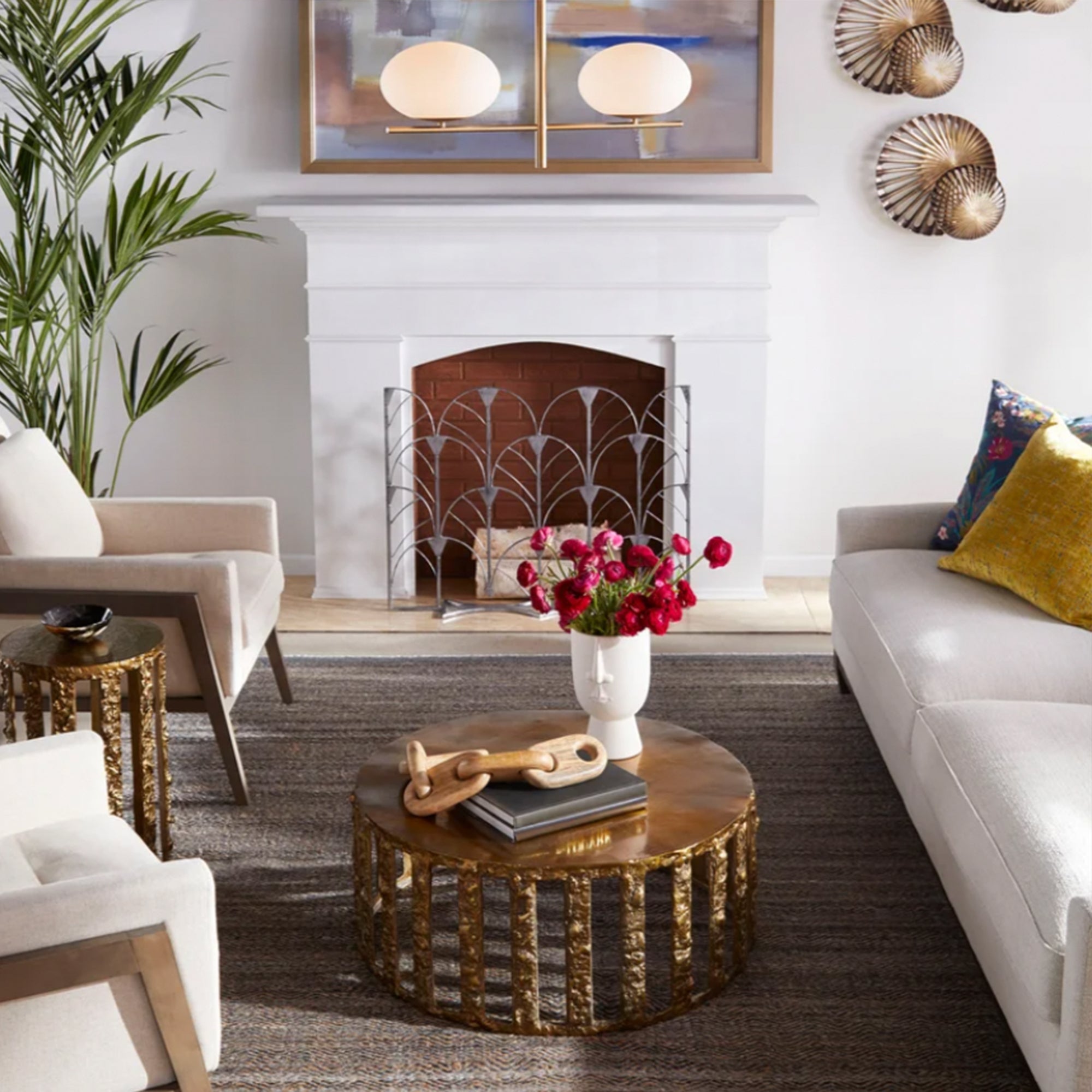 Lucila Cocktail Table | Gold - Image 6