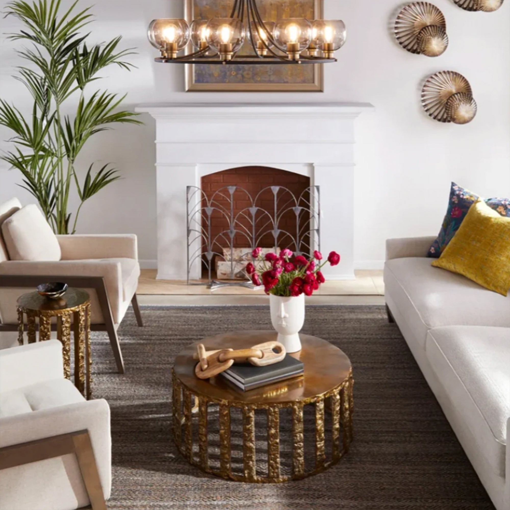 Lucila Cocktail Table | Gold - Image 7