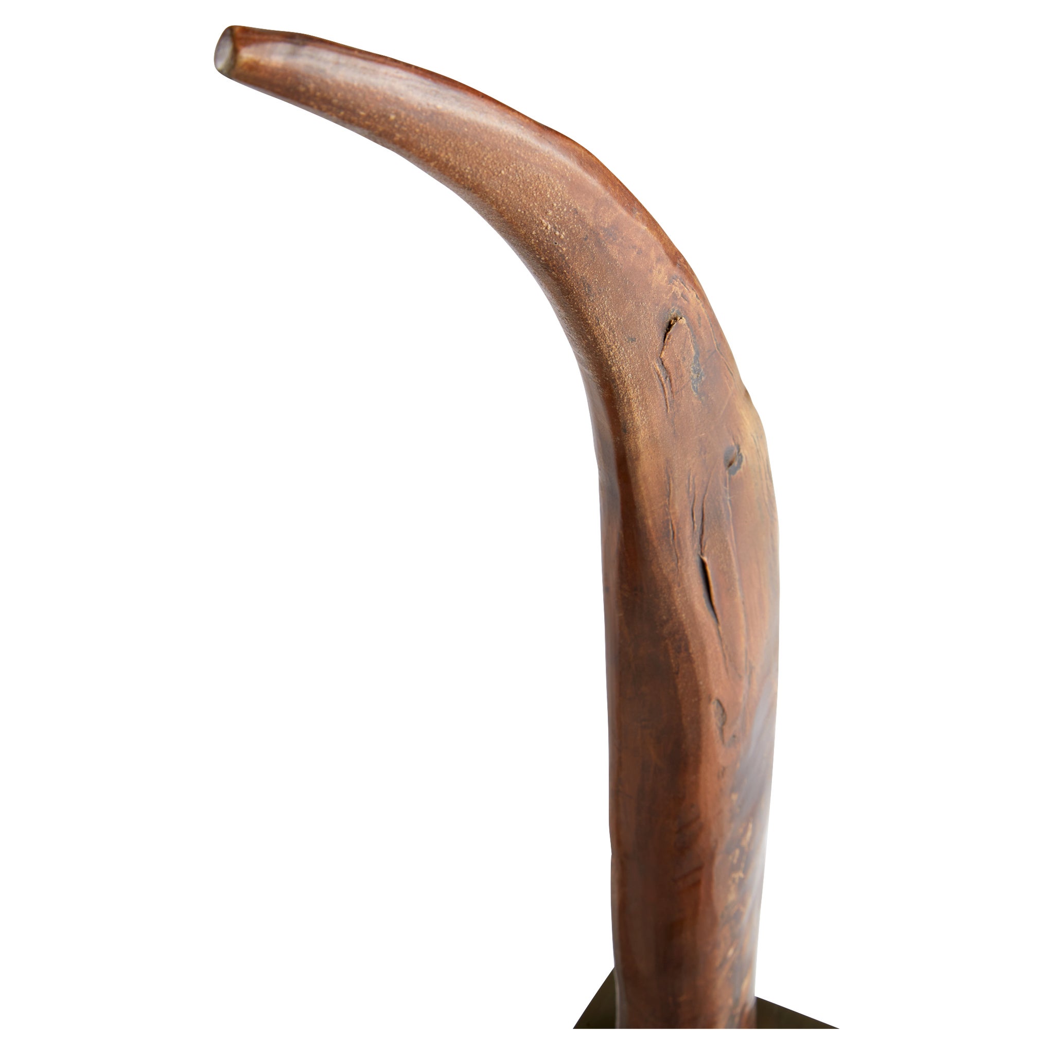 Eastern Claw Sculpture | Brown And Bronze - Image 2