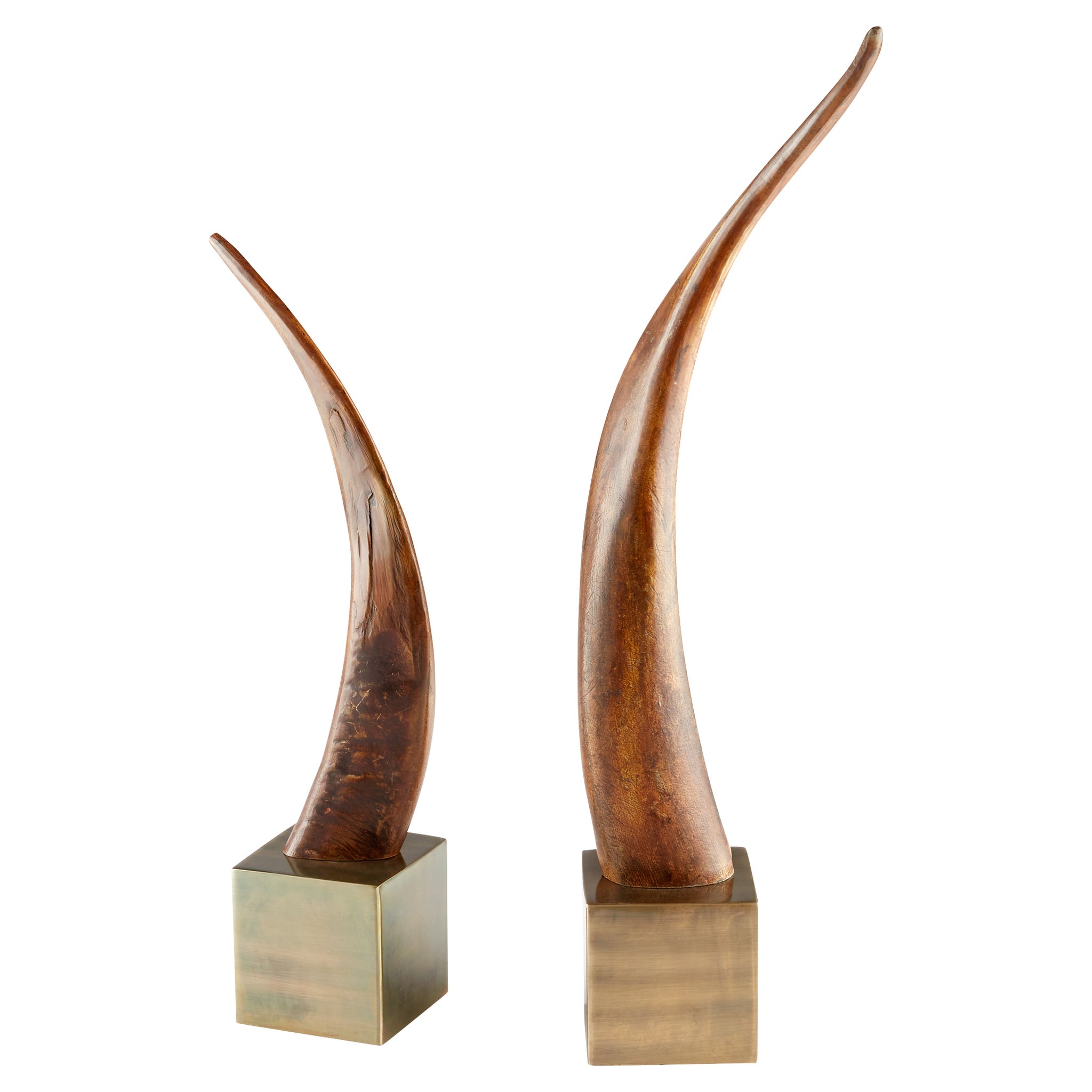 Eastern Claw Sculpture | Brown And Bronze - Image 5