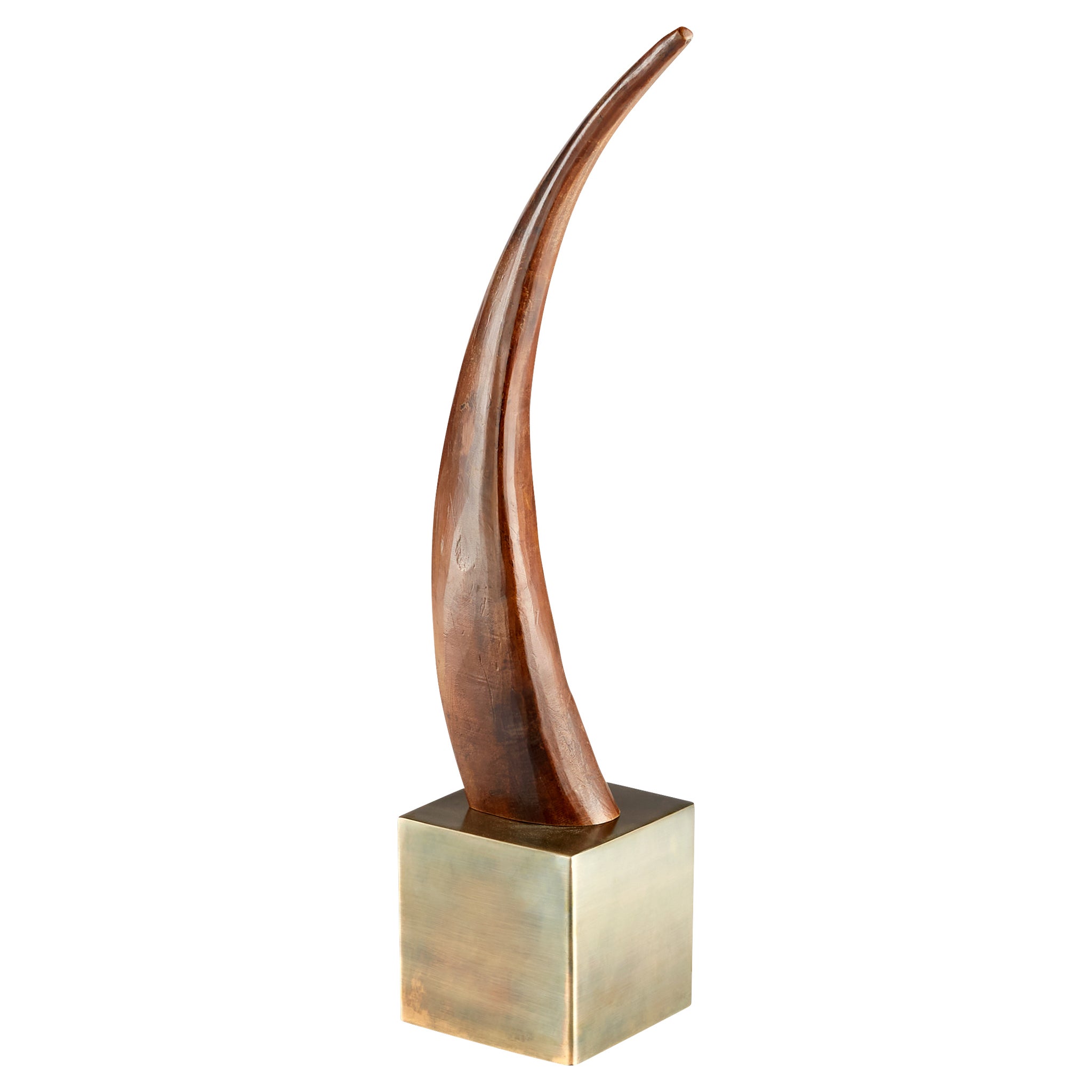 Eastern Claw Sculpture | Brown And Bronze