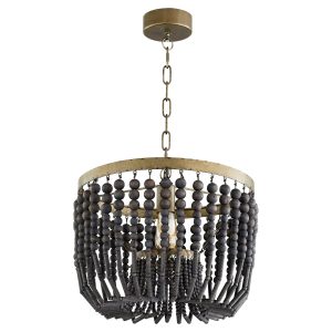 Estrella II Pendant Short - | Black