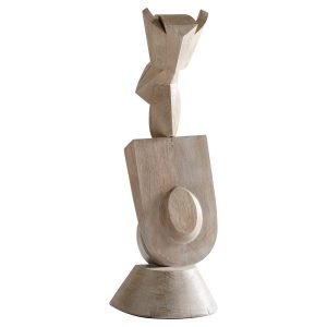 Protector Sculpture | Weathered Grey - Large