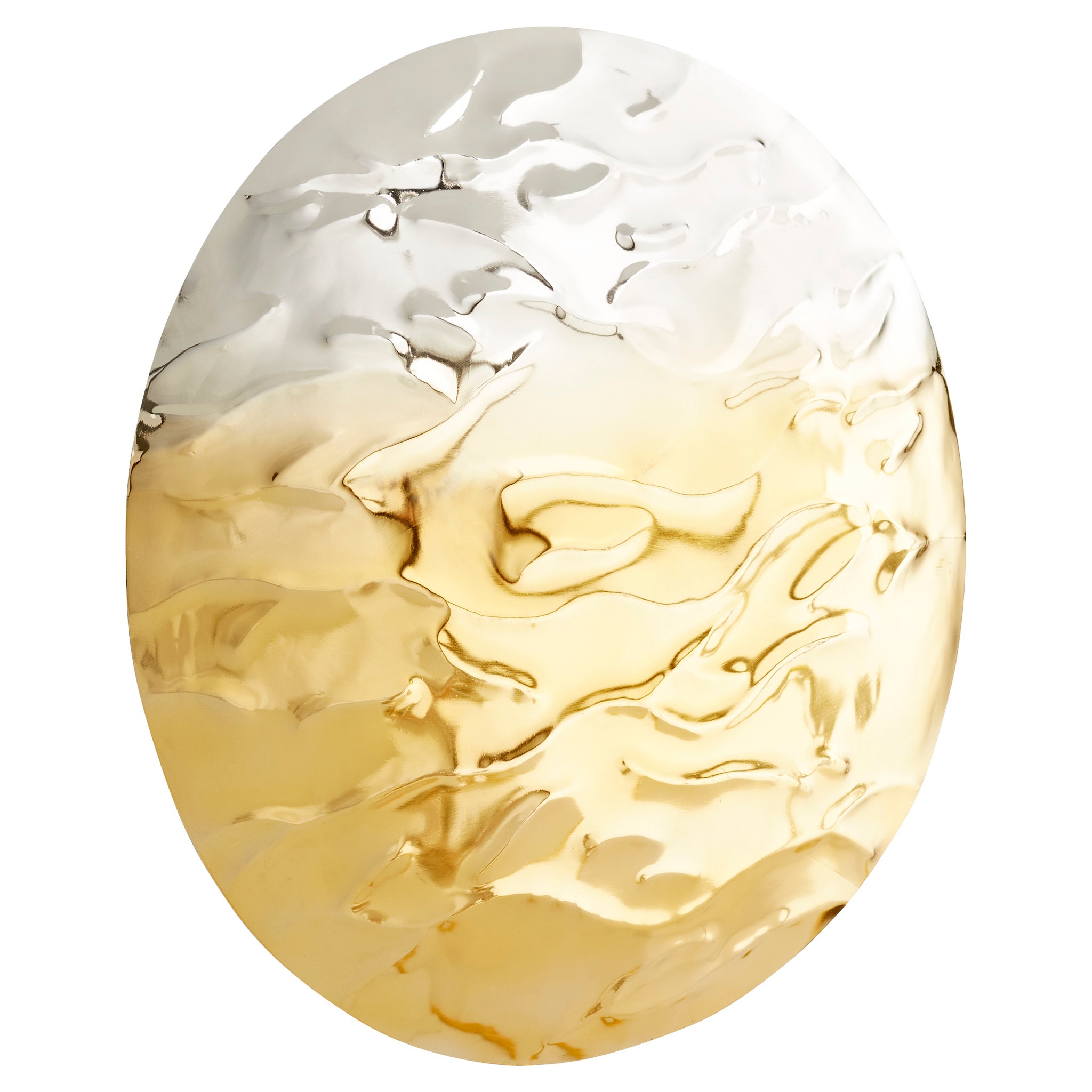 Ripple Wall Decor | Silver And Gold - Large