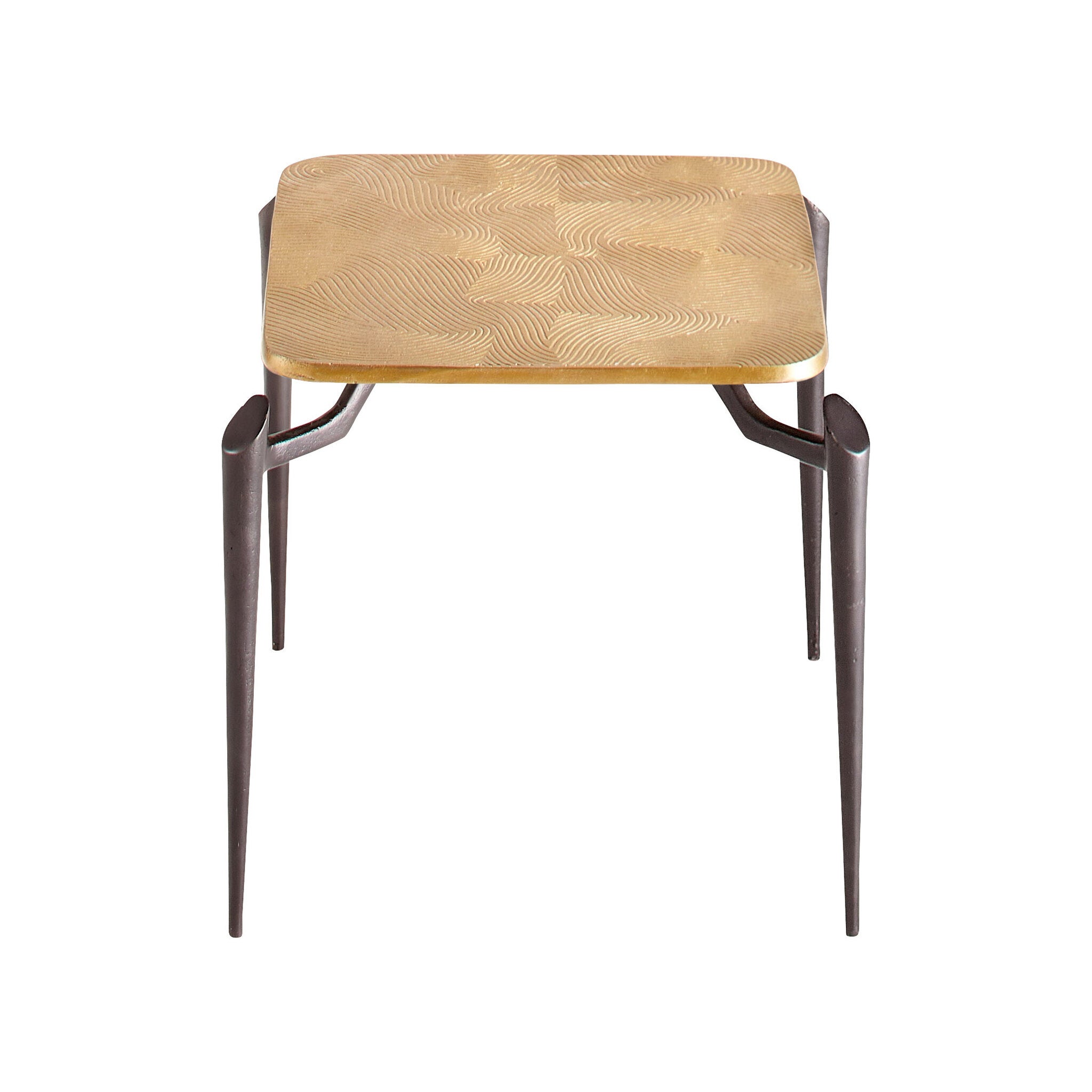 Tarsal Side Table | Black & Gold - Image 2