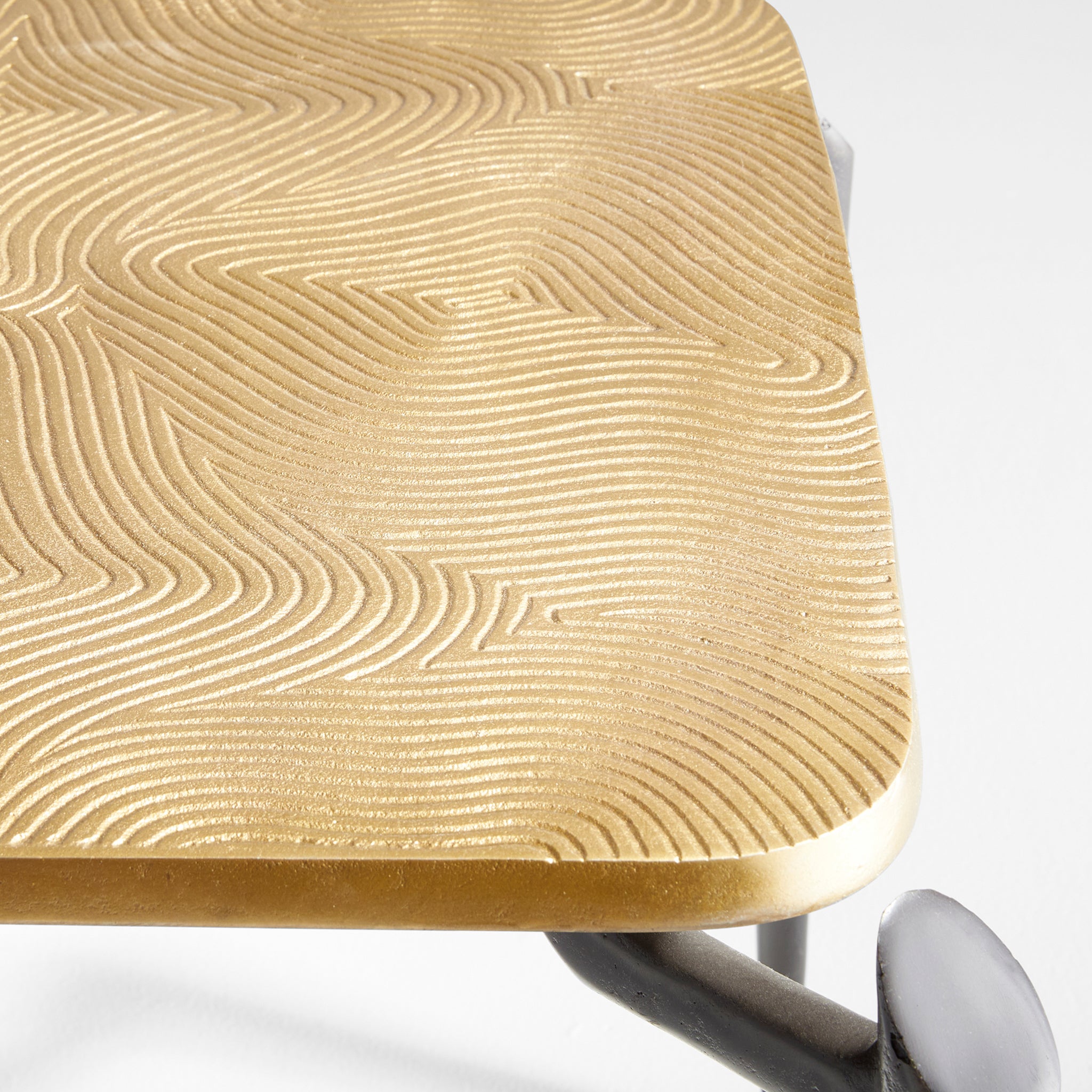 Tarsal Side Table | Black & Gold - Image 4