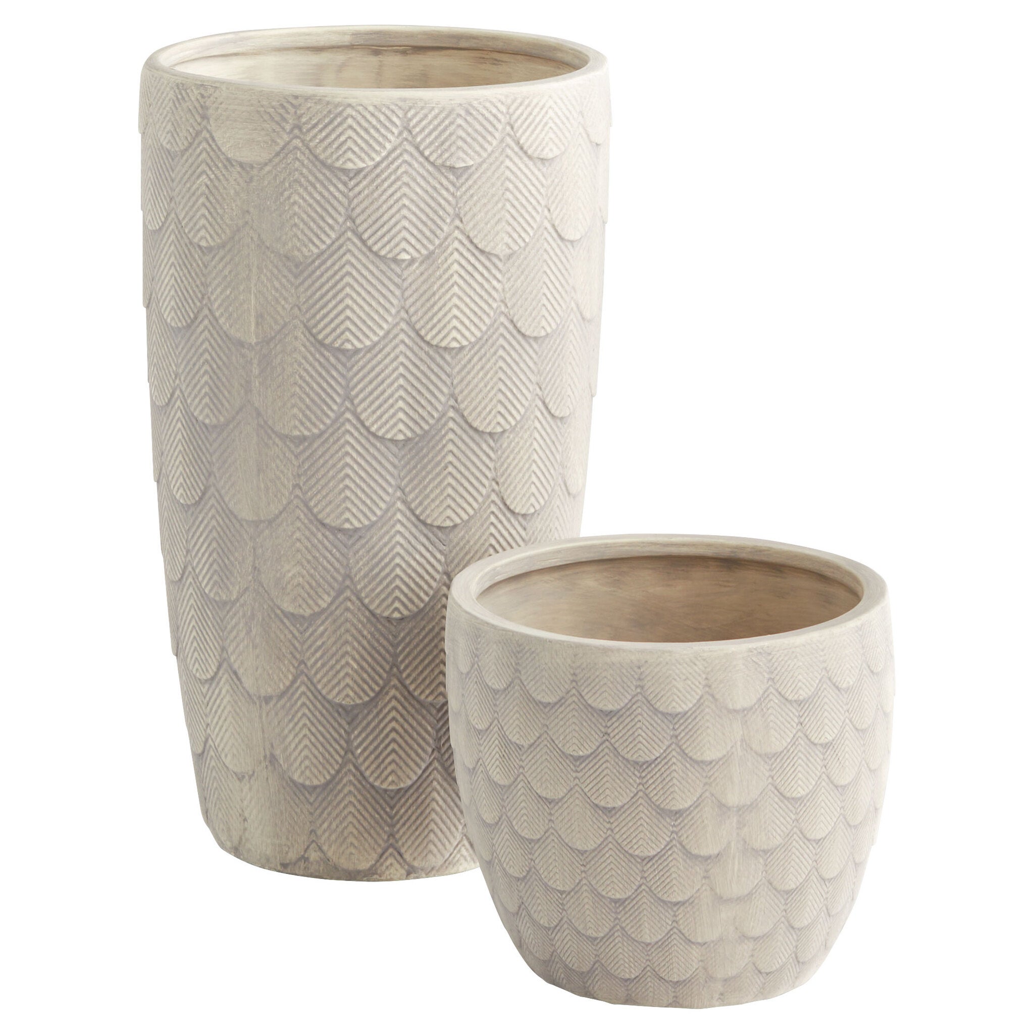 Nereus Planter | Natural Grey | Tall - Small - Image 3