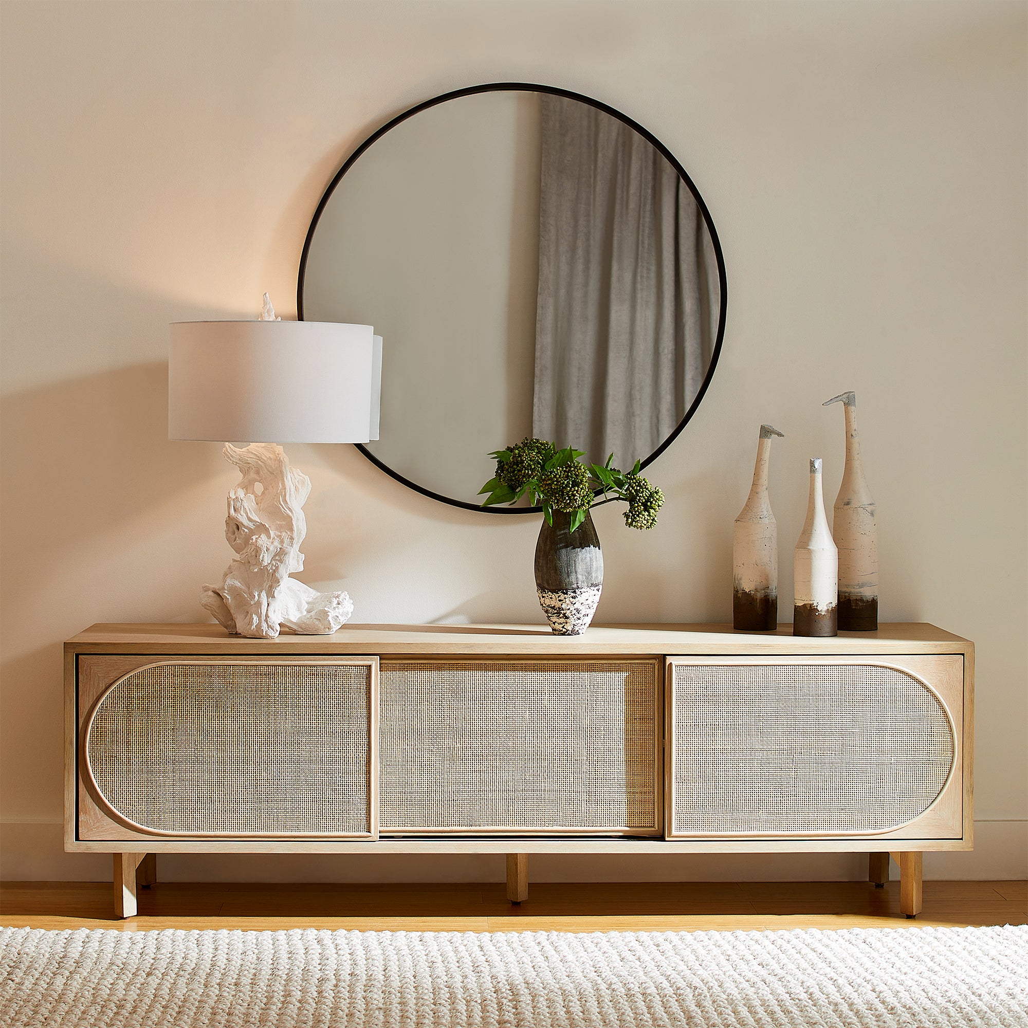 Lamu Media Console | Oak - Image 8