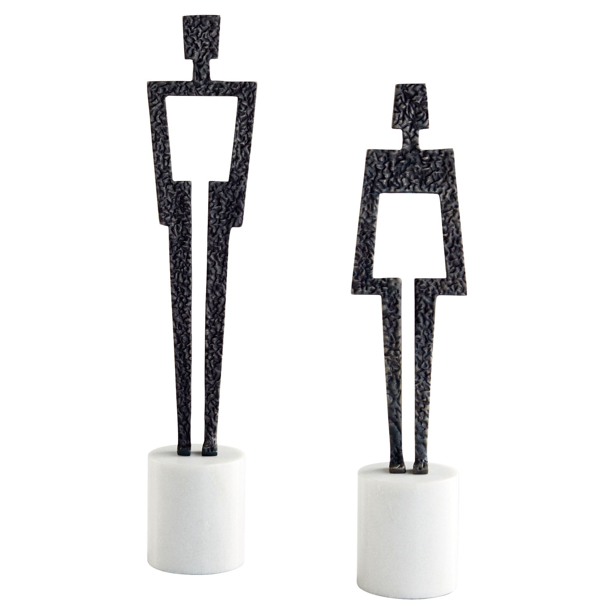 Benedict Sculpture Designed by J Kent Martin | White & Black - Image 3
