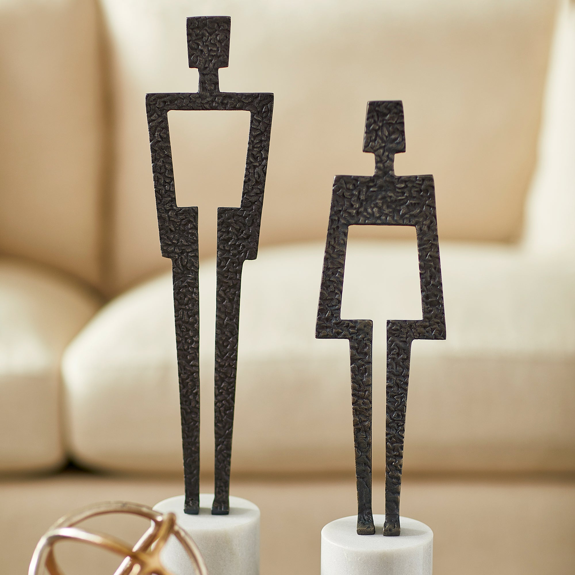 Benedict Sculpture Designed by J Kent Martin | White & Black - Image 7