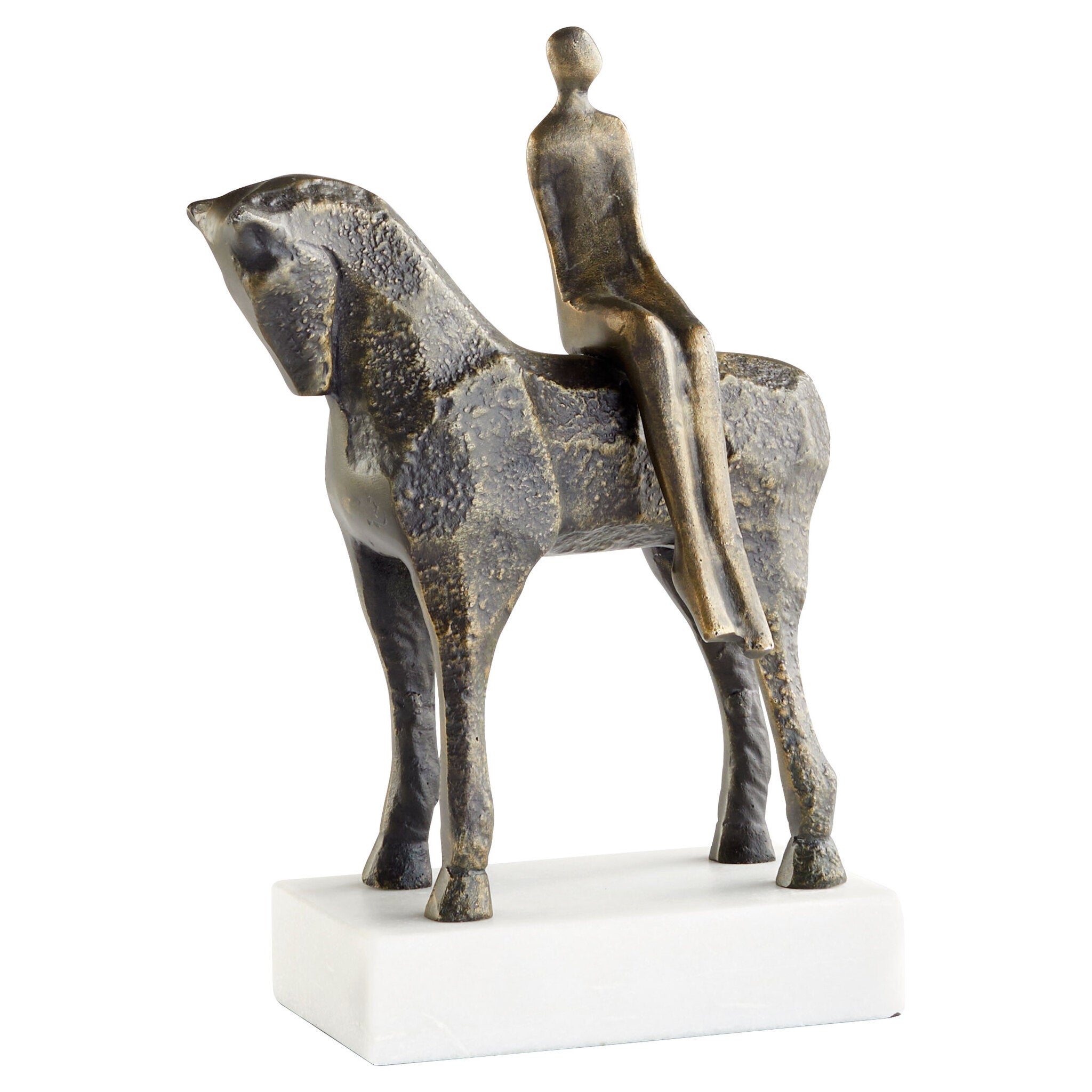 Godiva Sculpture Designed by J Kent Martin | White & Black