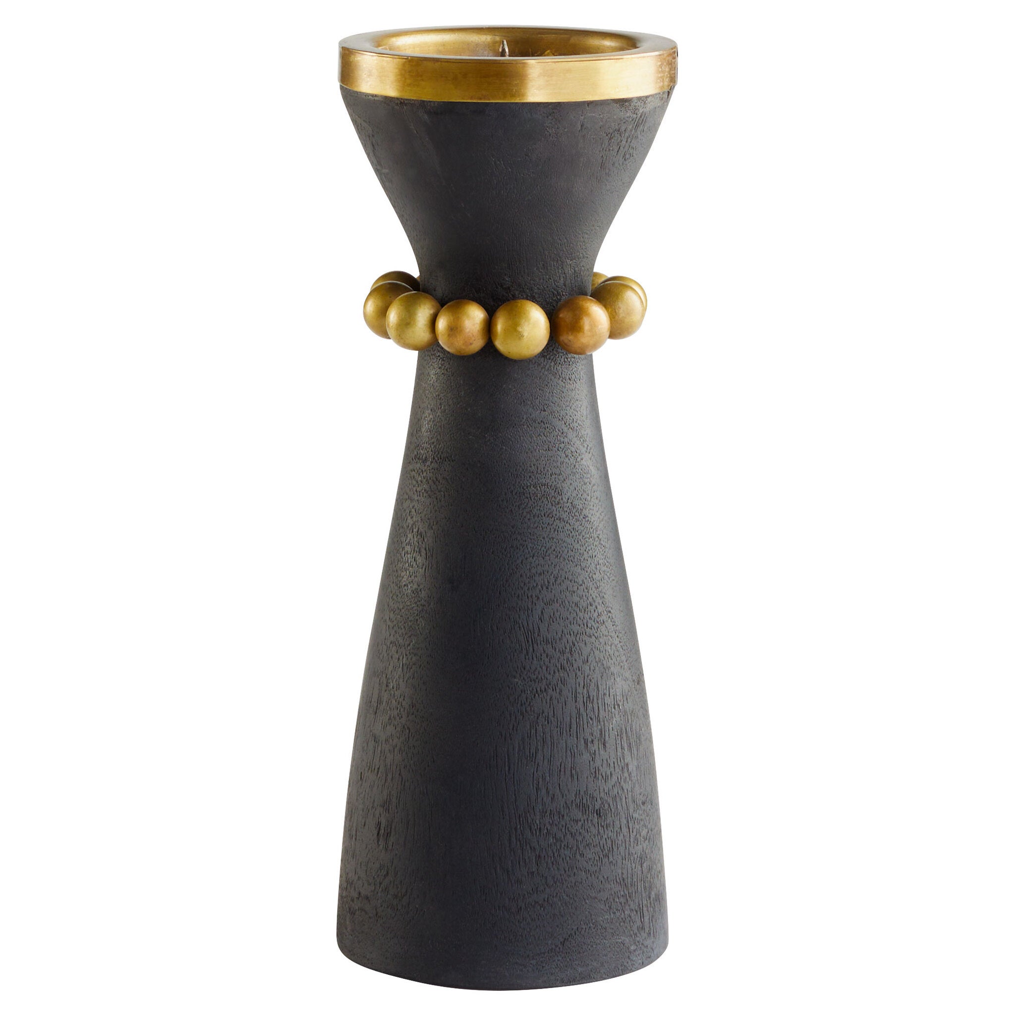 Parvati Candleholder Designed by J Kent Martin | Black - Medium
