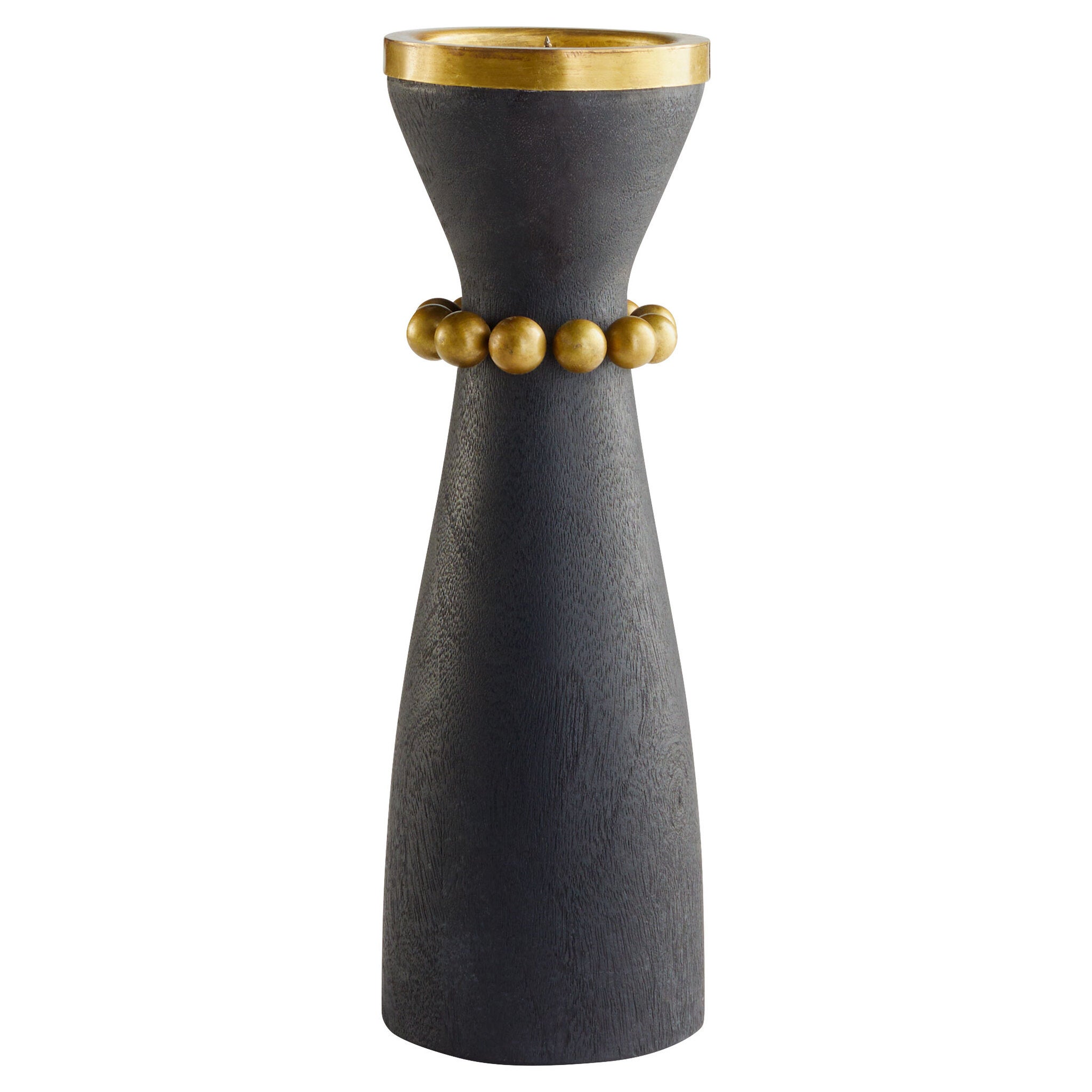 Parvati Candleholder Designed by J Kent Martin | Black - Large