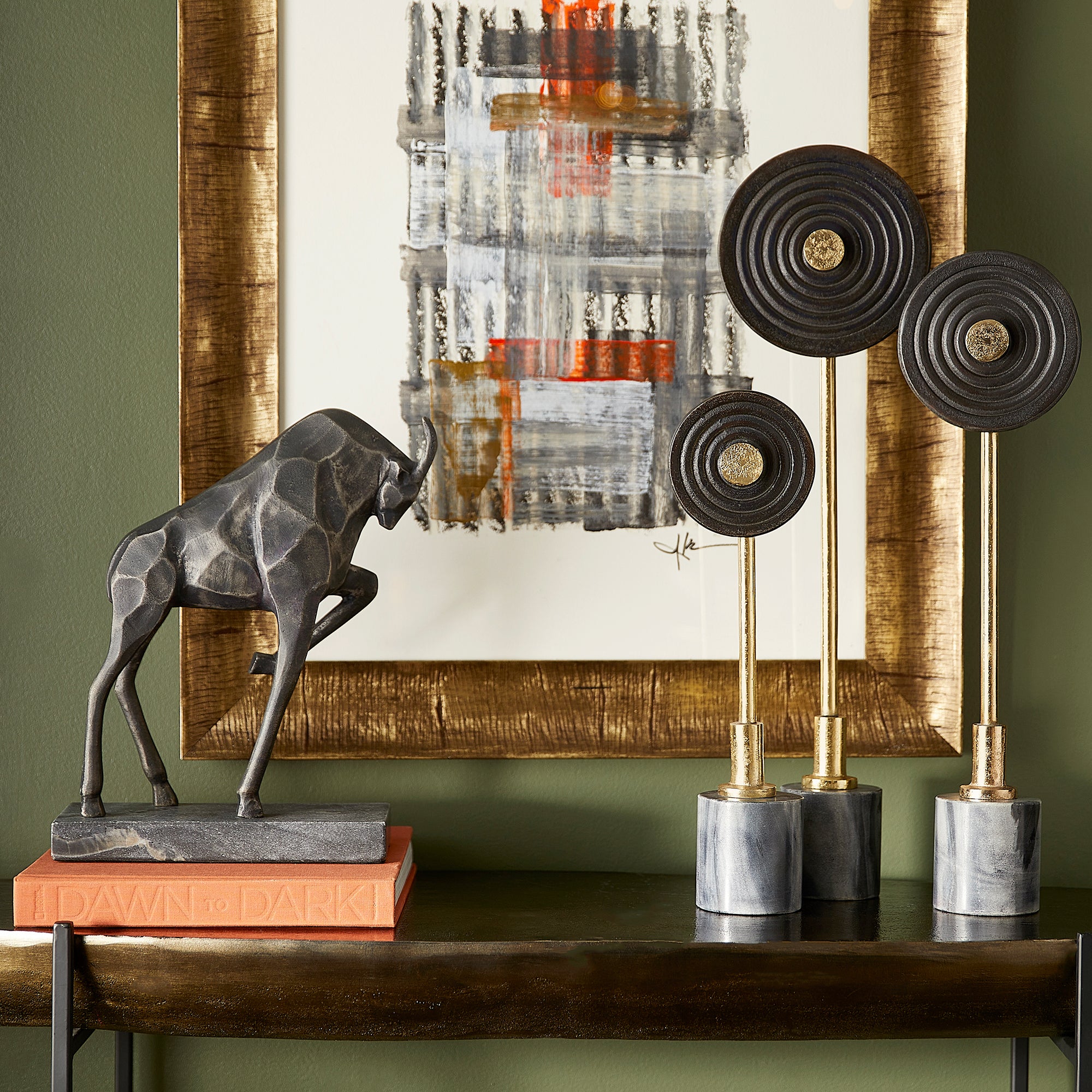 Mati Sculpture Designed by J Kent Martin | Brass - Medium - Image 5