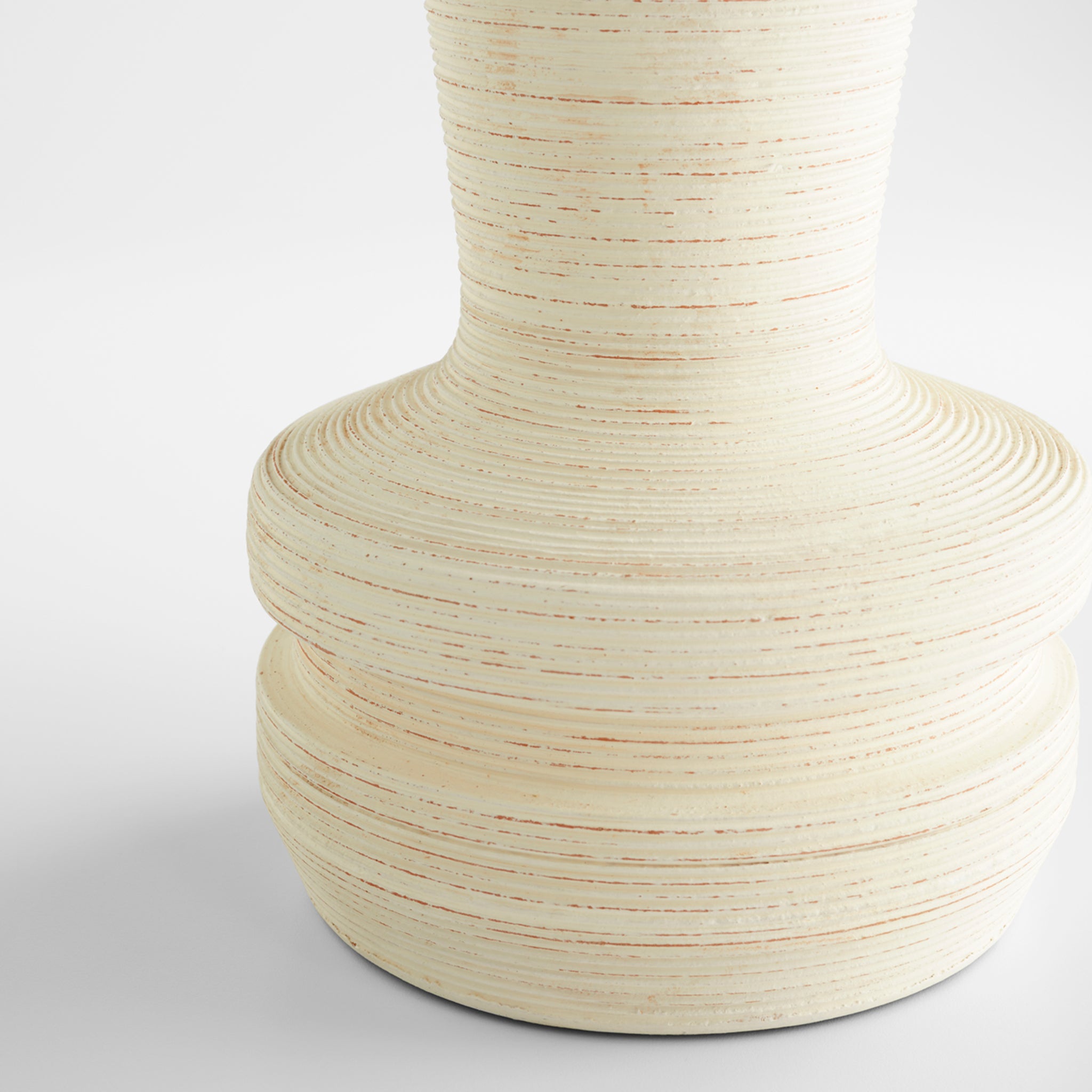 Taras Vase Designed by J Kent Martin | White - Medium - Image 4