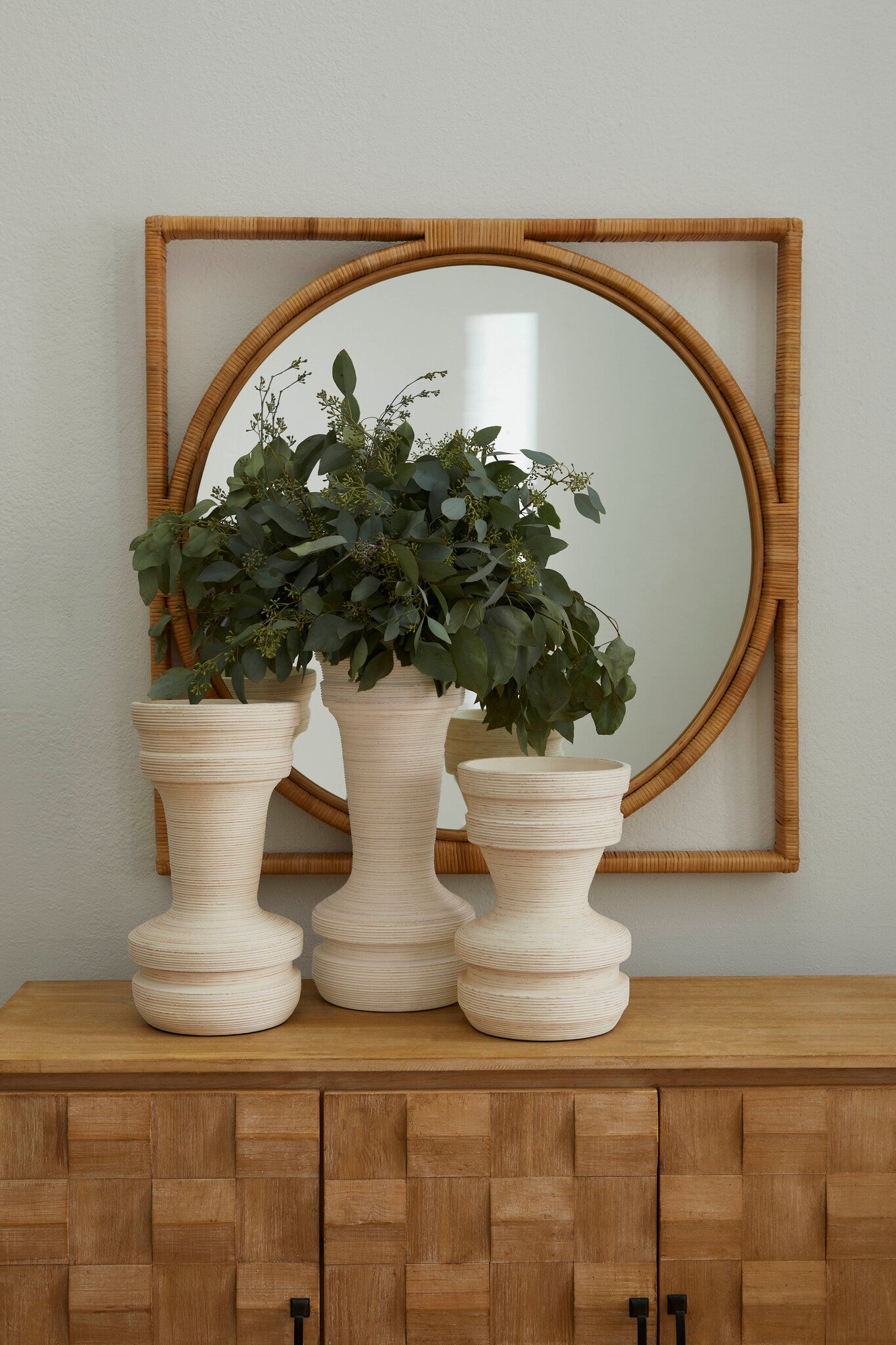Taras Vase Designed by J Kent Martin | White - Medium - Image 6