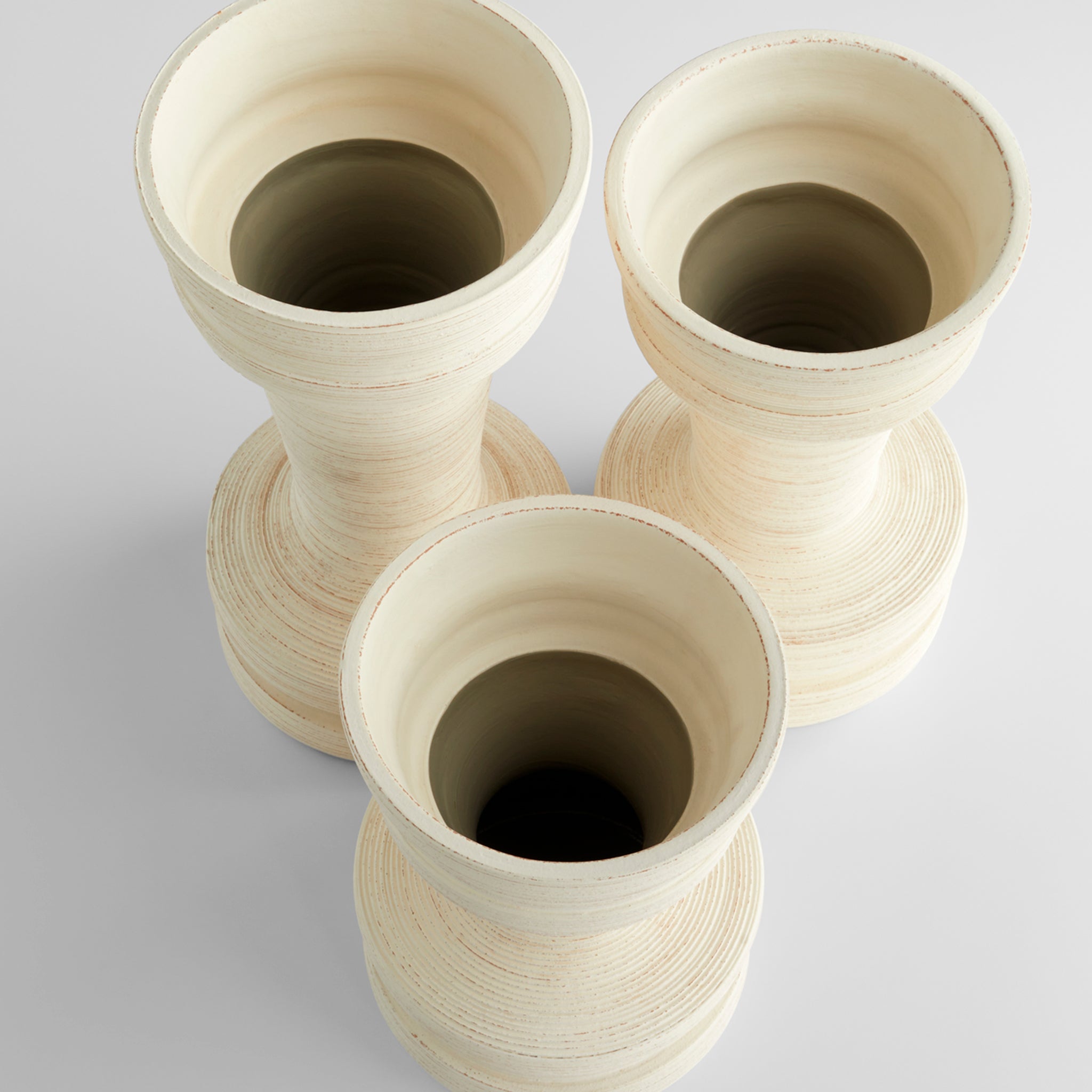 Taras Vase Designed by J Kent Martin | White - Medium - Image 7