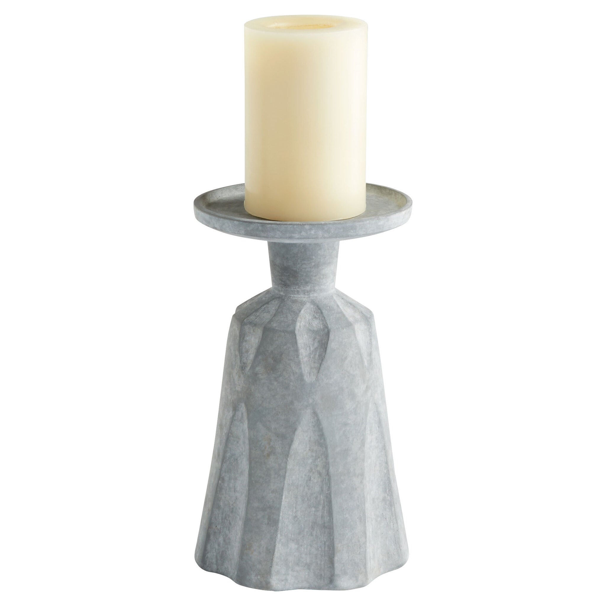 Attalus Candleholder Designed by J Kent Martin | Grey - Small - Image 2