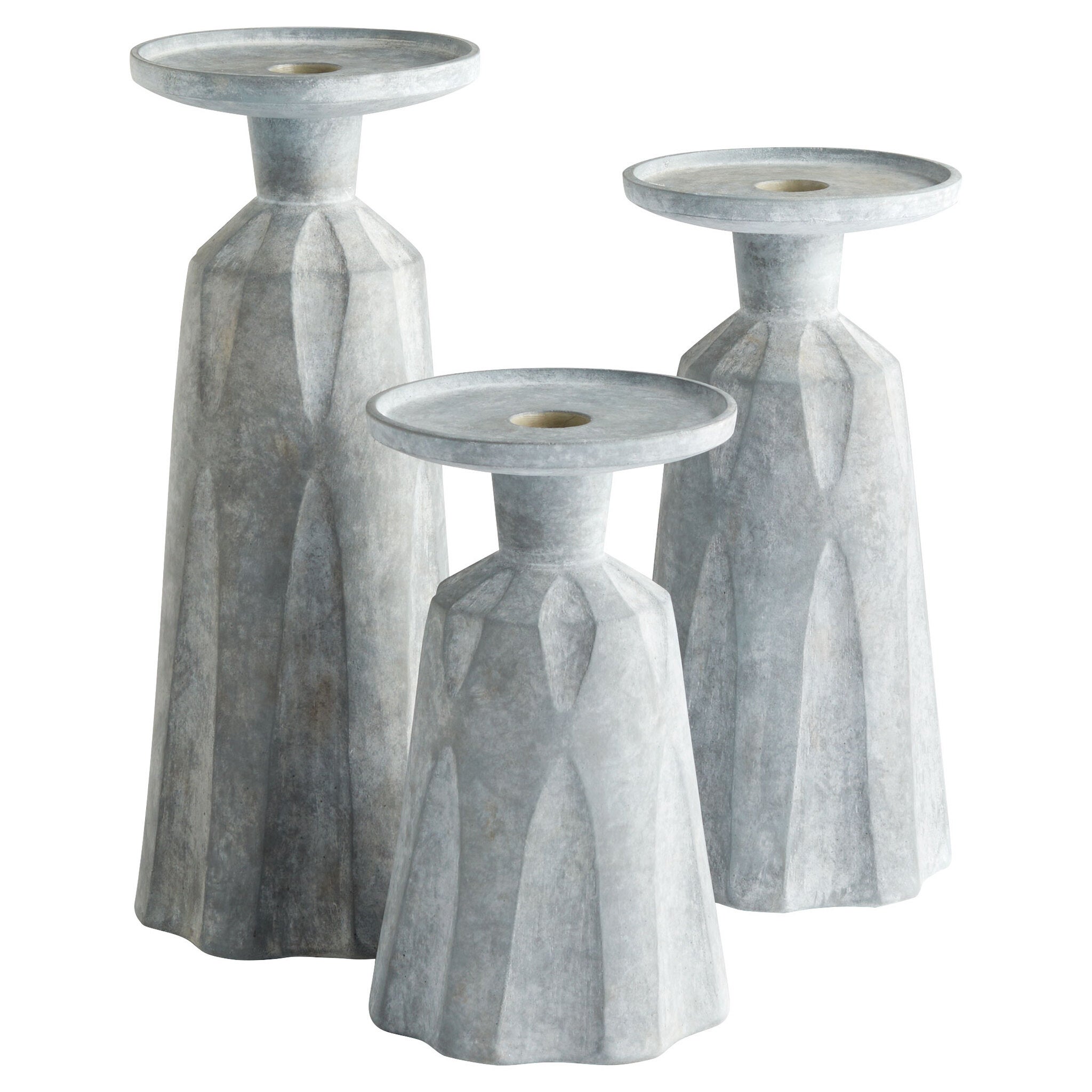 Attalus Candleholder Designed by J Kent Martin | Grey - Small - Image 4