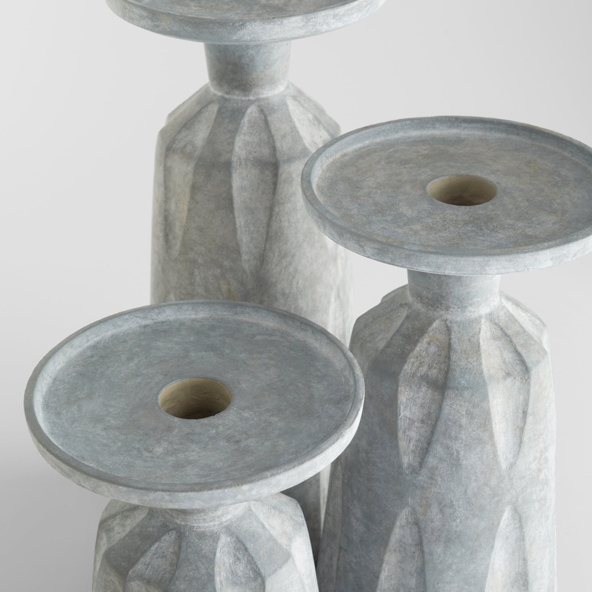Attalus Candleholder Designed by J Kent Martin | Grey - Small - Image 6