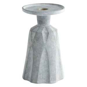 Attalus Candleholder Designed by J Kent Martin | Grey - Small