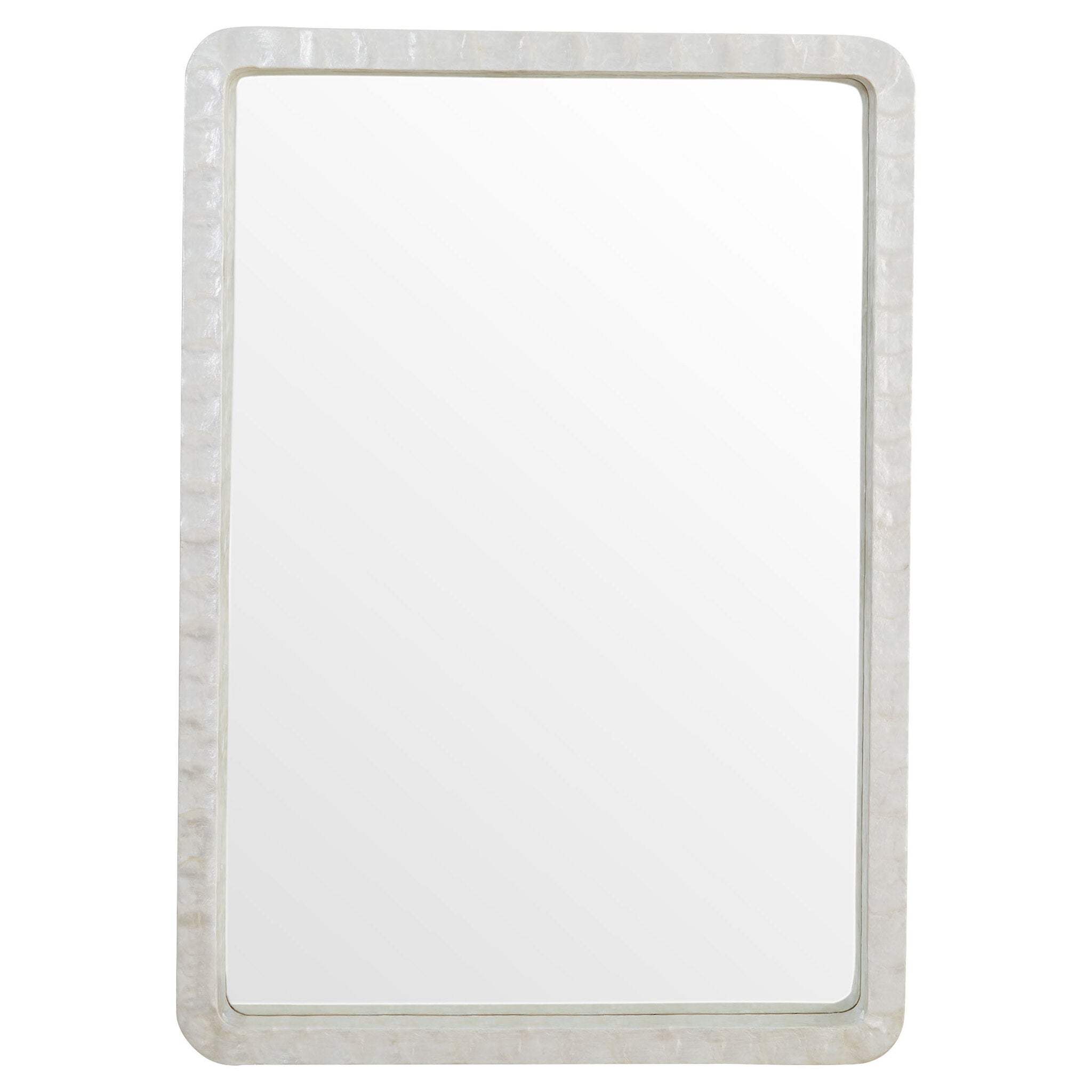 Triton Rectangular Mirror Designed by J Kent Martin | White - Image 3