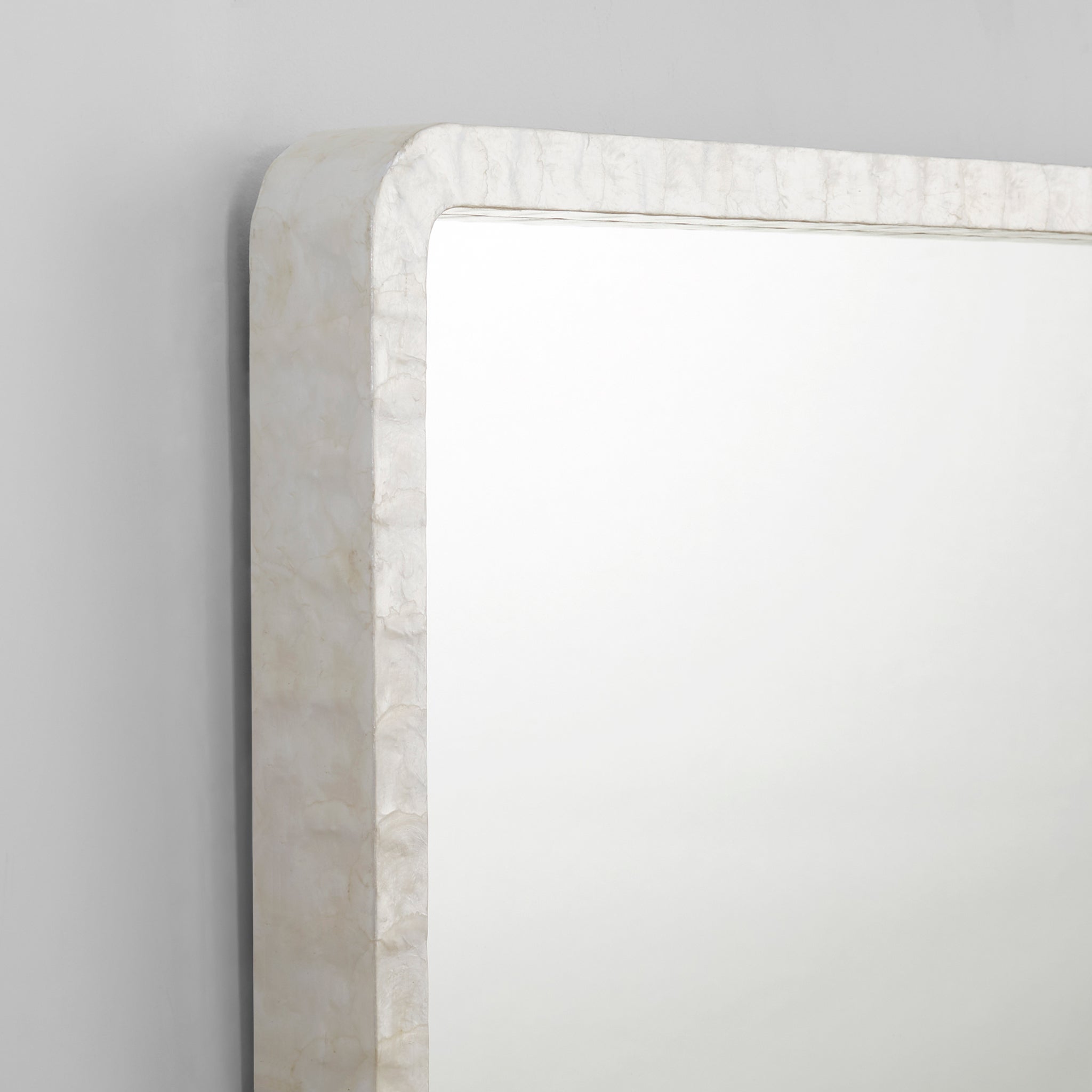 Triton Rectangular Mirror Designed by J Kent Martin | White - Image 4
