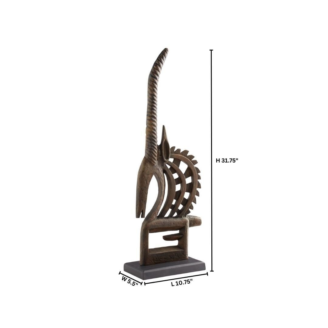 Antelope Chi Wara | Rustic - Image 8